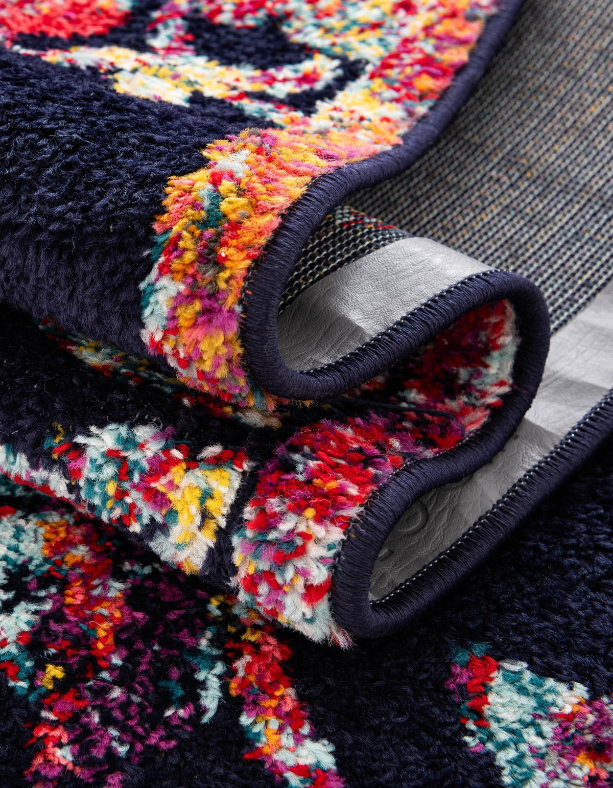 Penrose Isla Navy Blue & Blue Area Rug: Original supplier detail or alternative rug shot