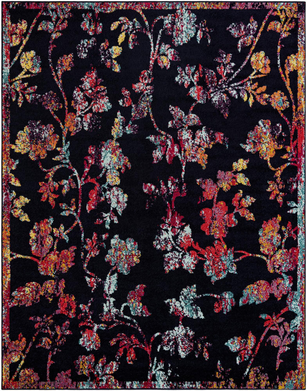 Penrose Isla Navy Blue & Blue Area Rug: Exact default SKU 3208295 overhead
