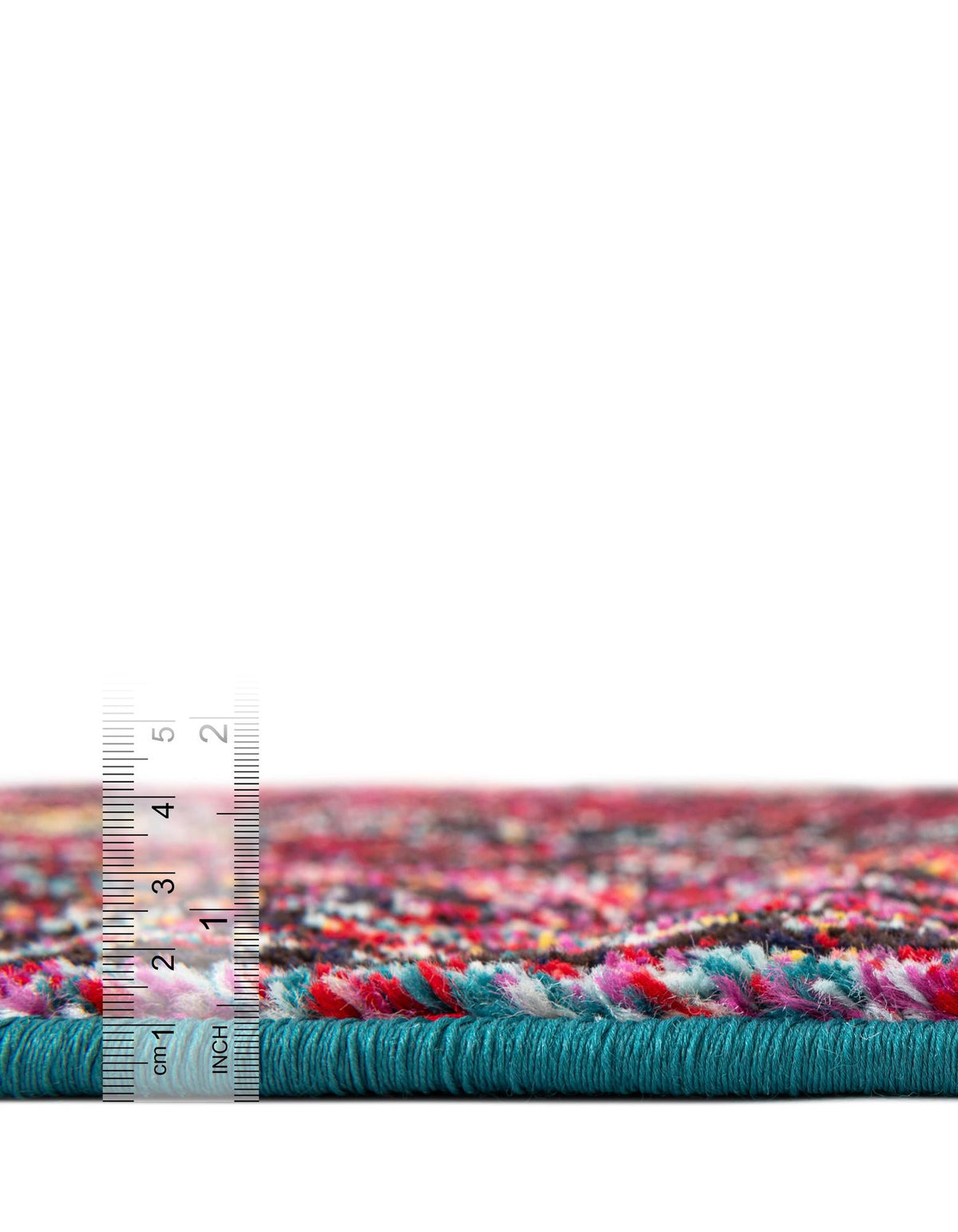 Penrose Sarah Multi & Light Blue Area Rug: Original supplier detail or alternative rug shot