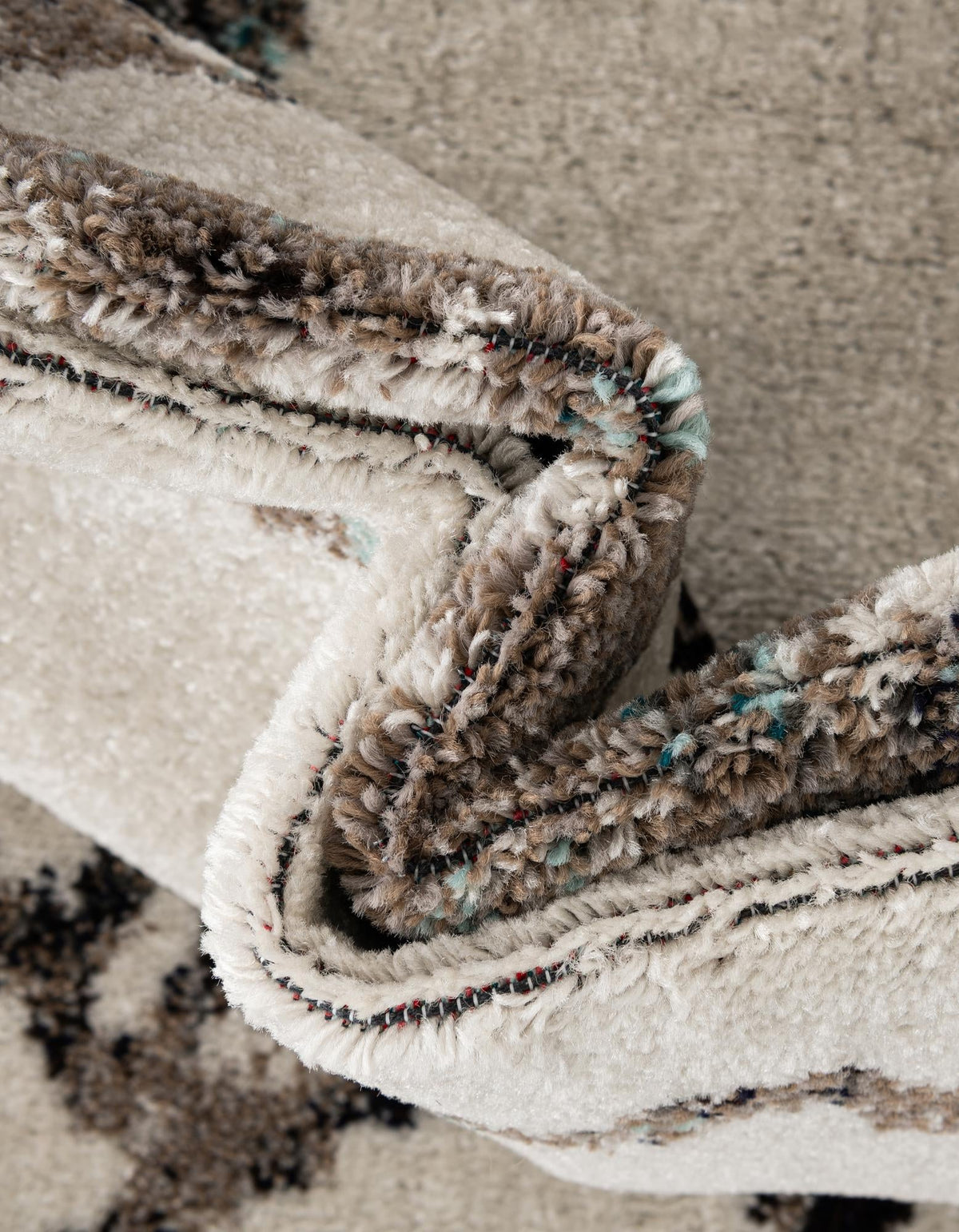 Penrose Hannah Ivory & Black Area Rug: Original supplier detail or alternative rug shot