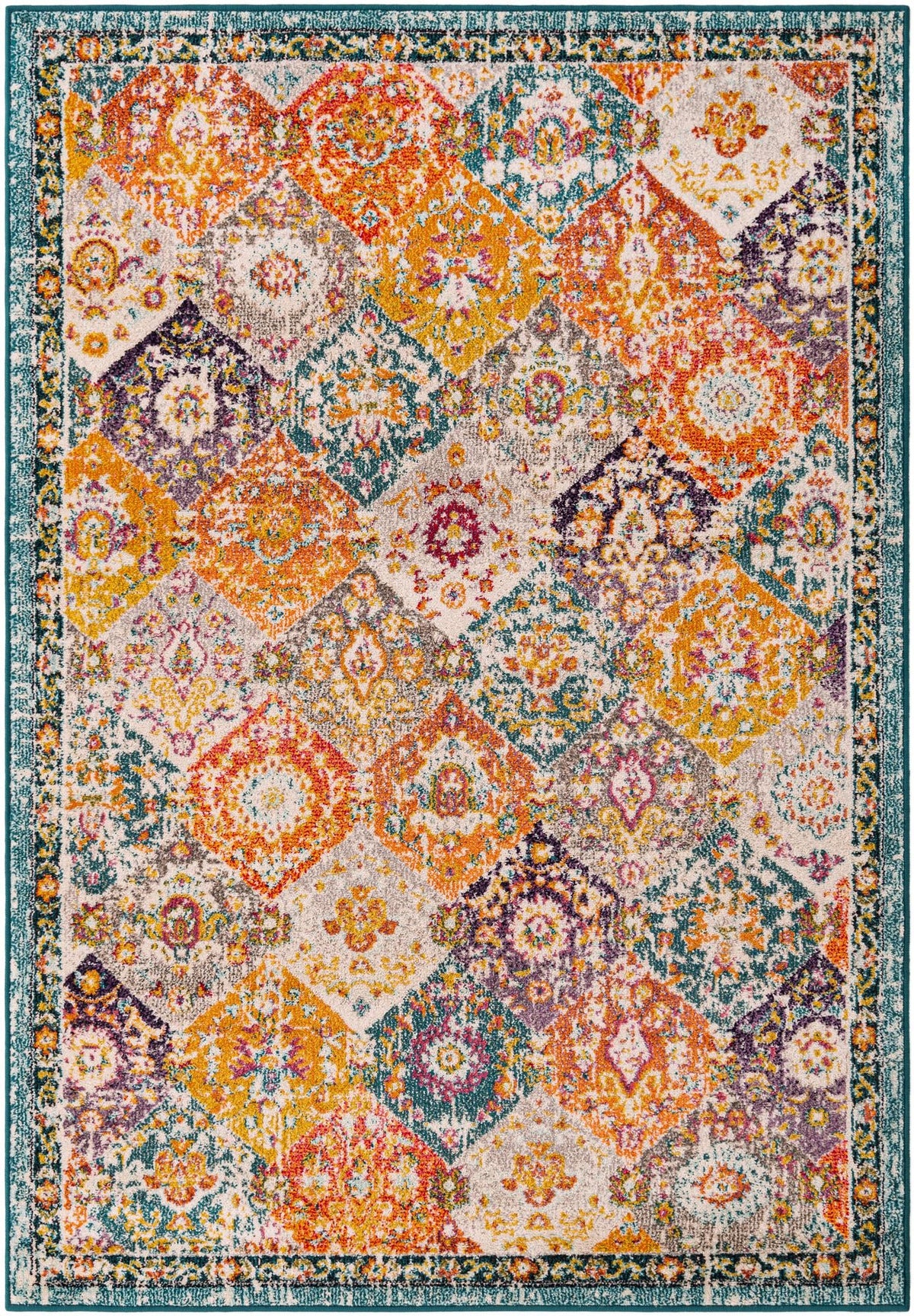 Penrose Blake Multi & Blue Area Rug | Original supplier photo 16