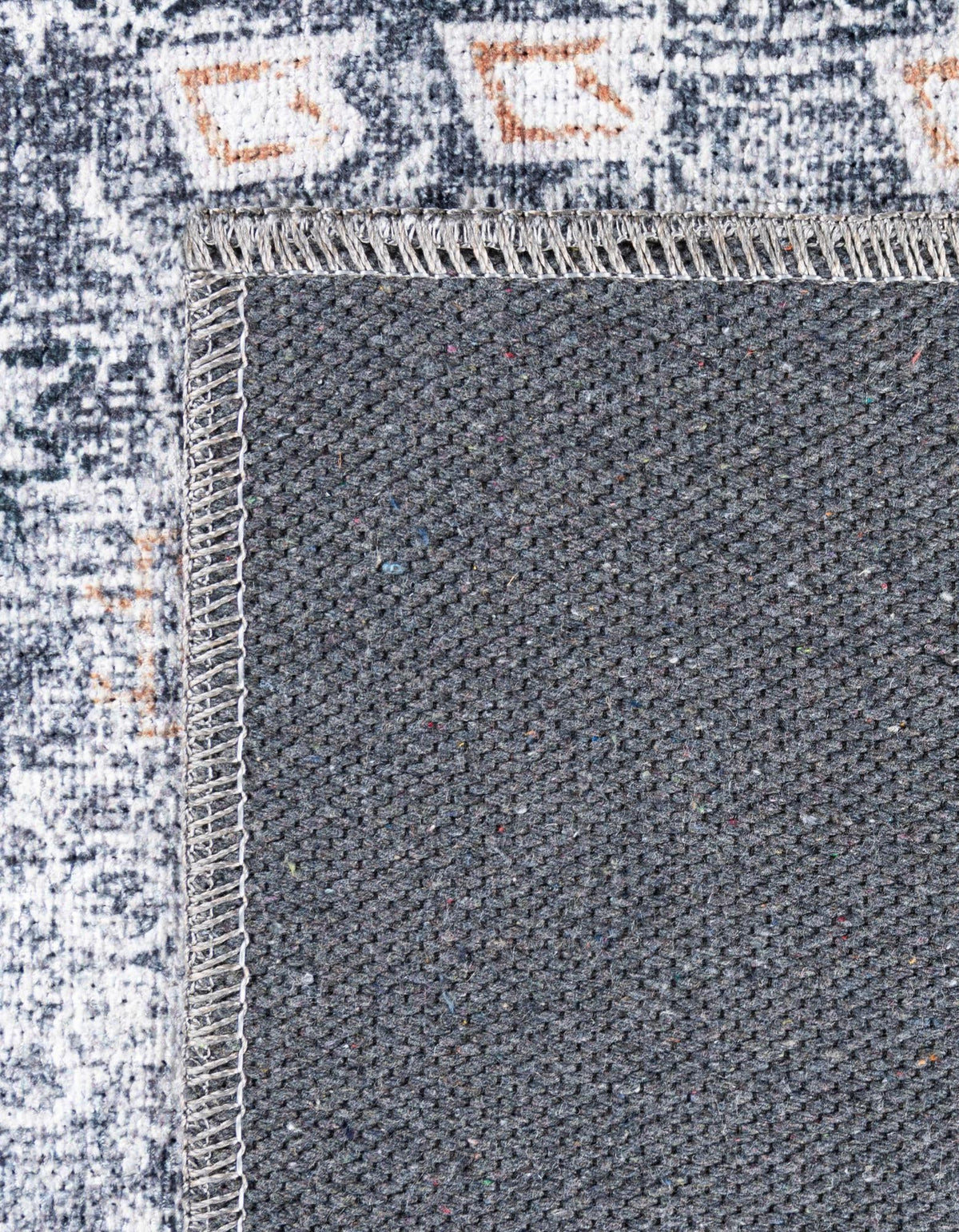 Yara Akash Antique Gray/Black | Supplier rug image / alternate view