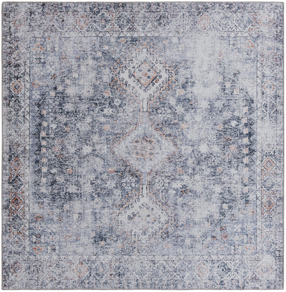 Yara Akash Antique Gray/Black | Supplier rug image / alternate view