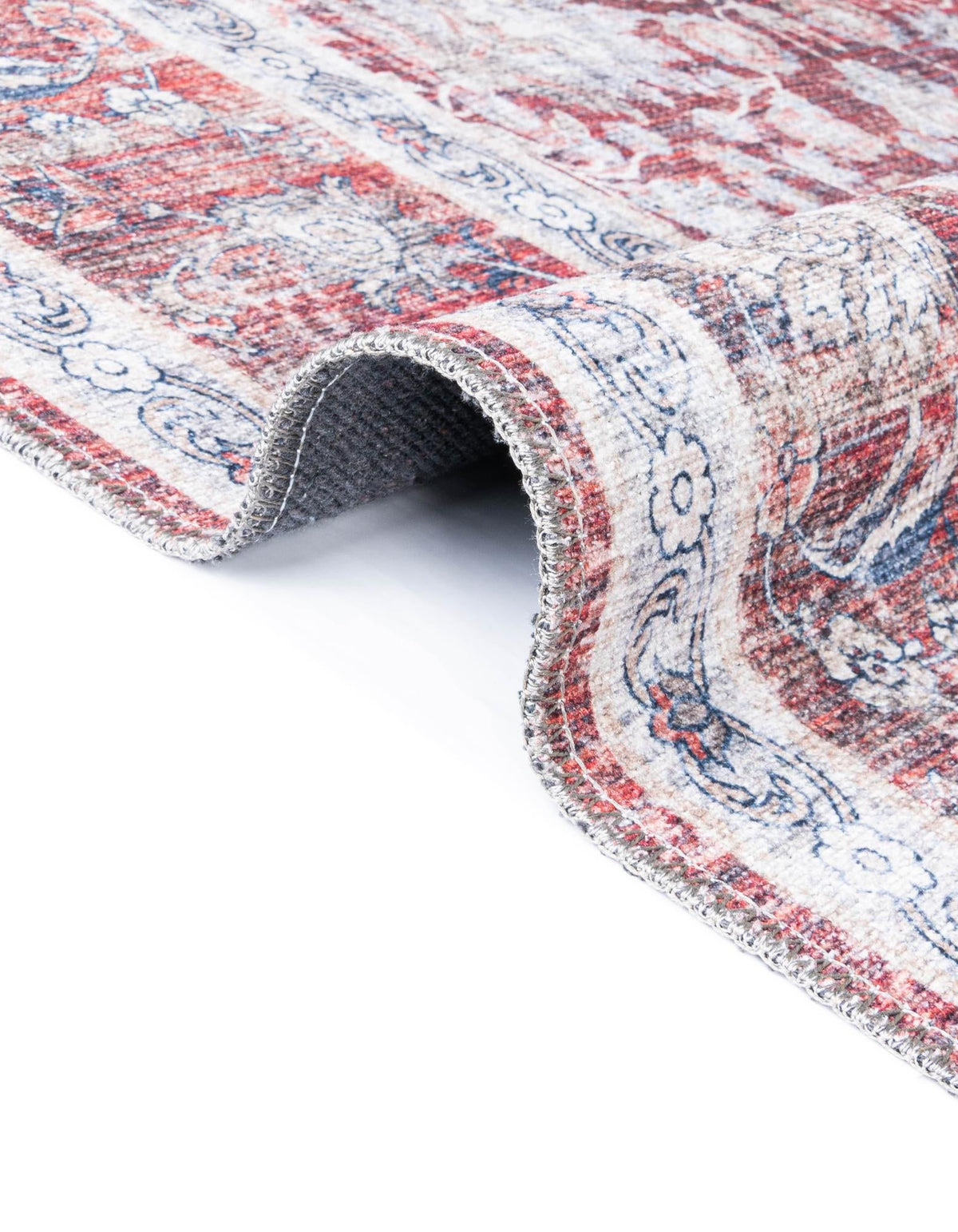 Yara Samarth Antique Red & Beige Area Rug | Unique Loom high-resolution supplier additional photo 3211786_image_1035.jpg