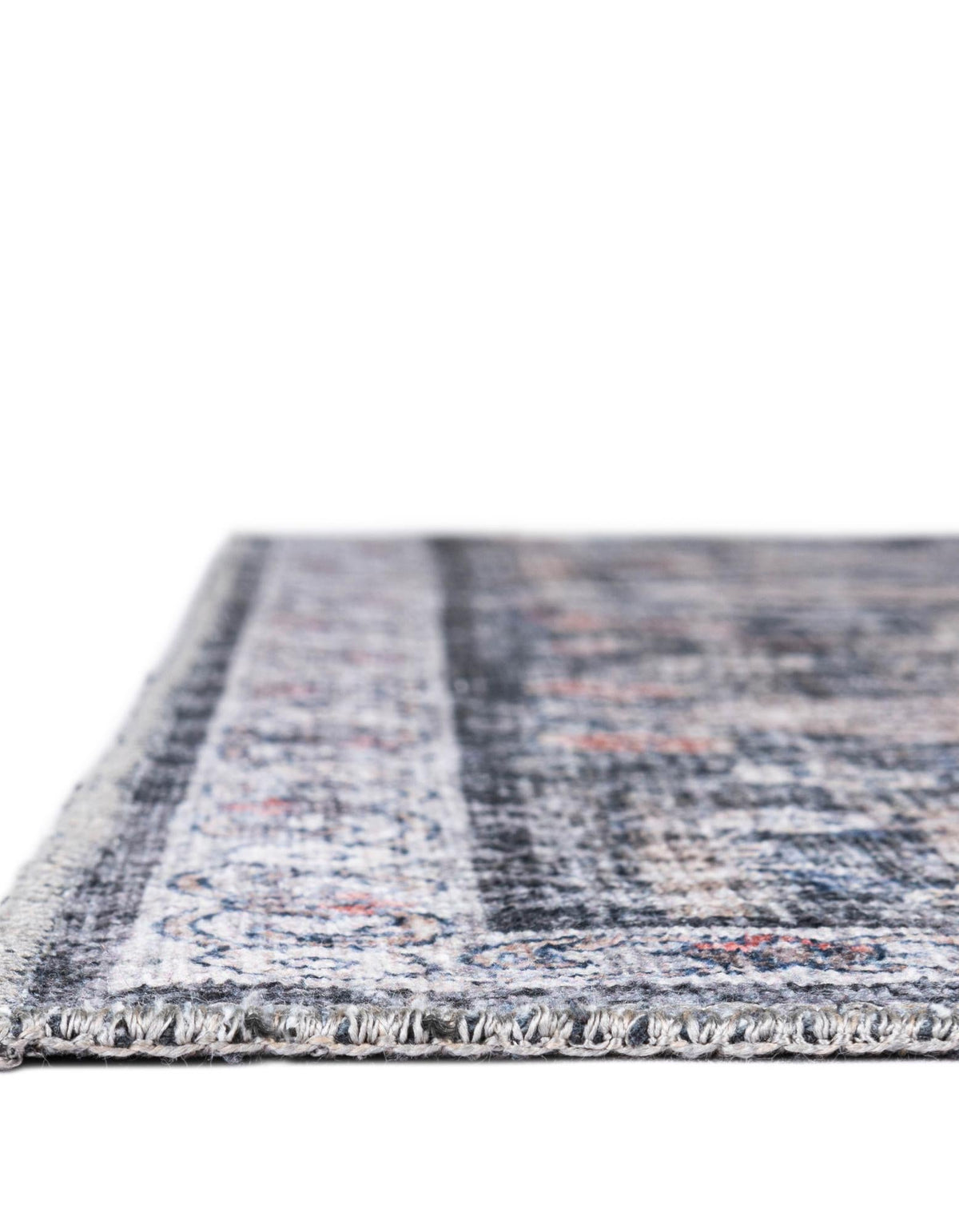 Yara Samarth Ink Black & Brown Area Rug | Unique Loom high-resolution supplier additional photo 3211838_image_1032.jpg