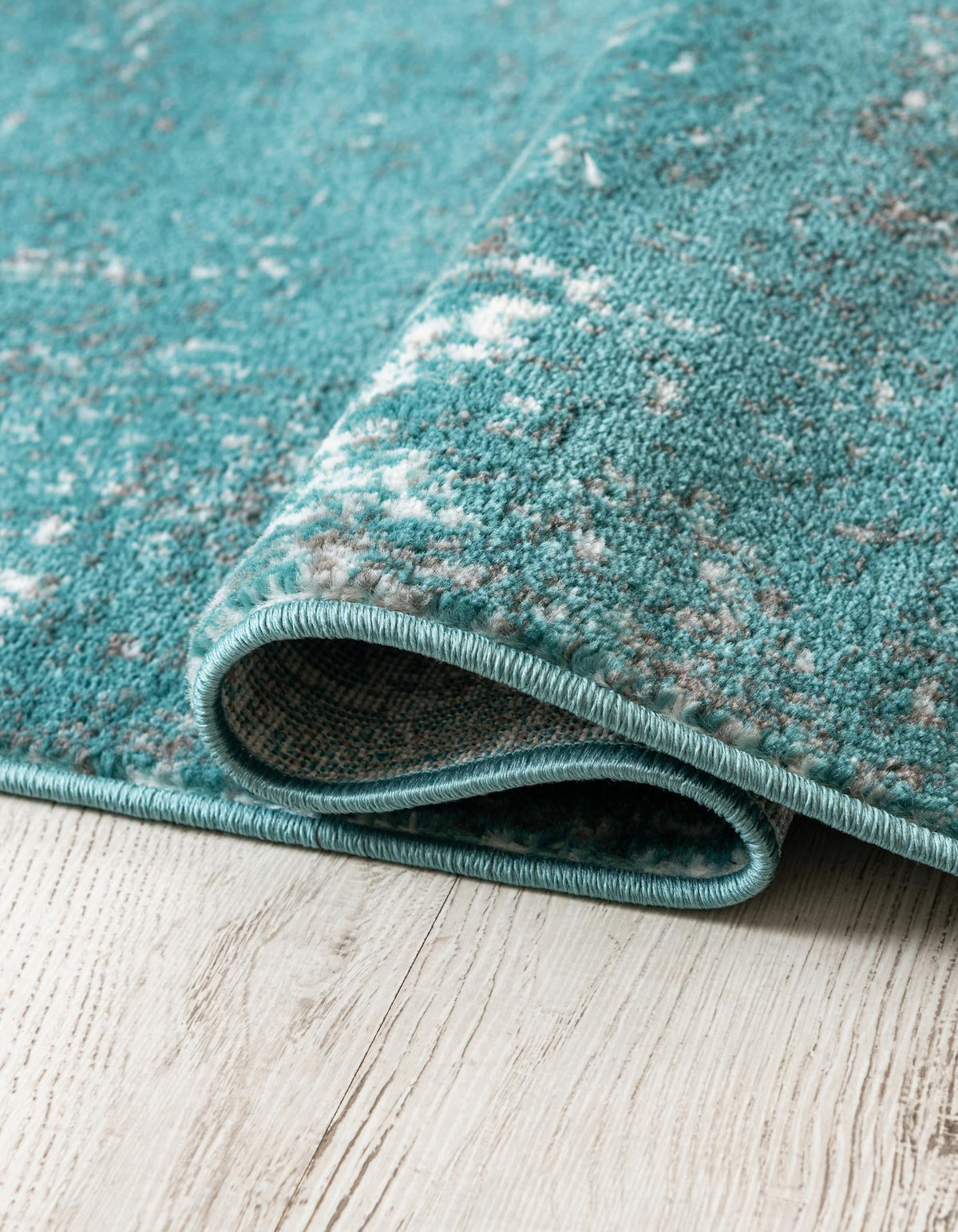 Sofia Casino Turquoise & Ivory Area Rug | manufacturer source supplemental photo 3214621_detail_1_roll.jpg