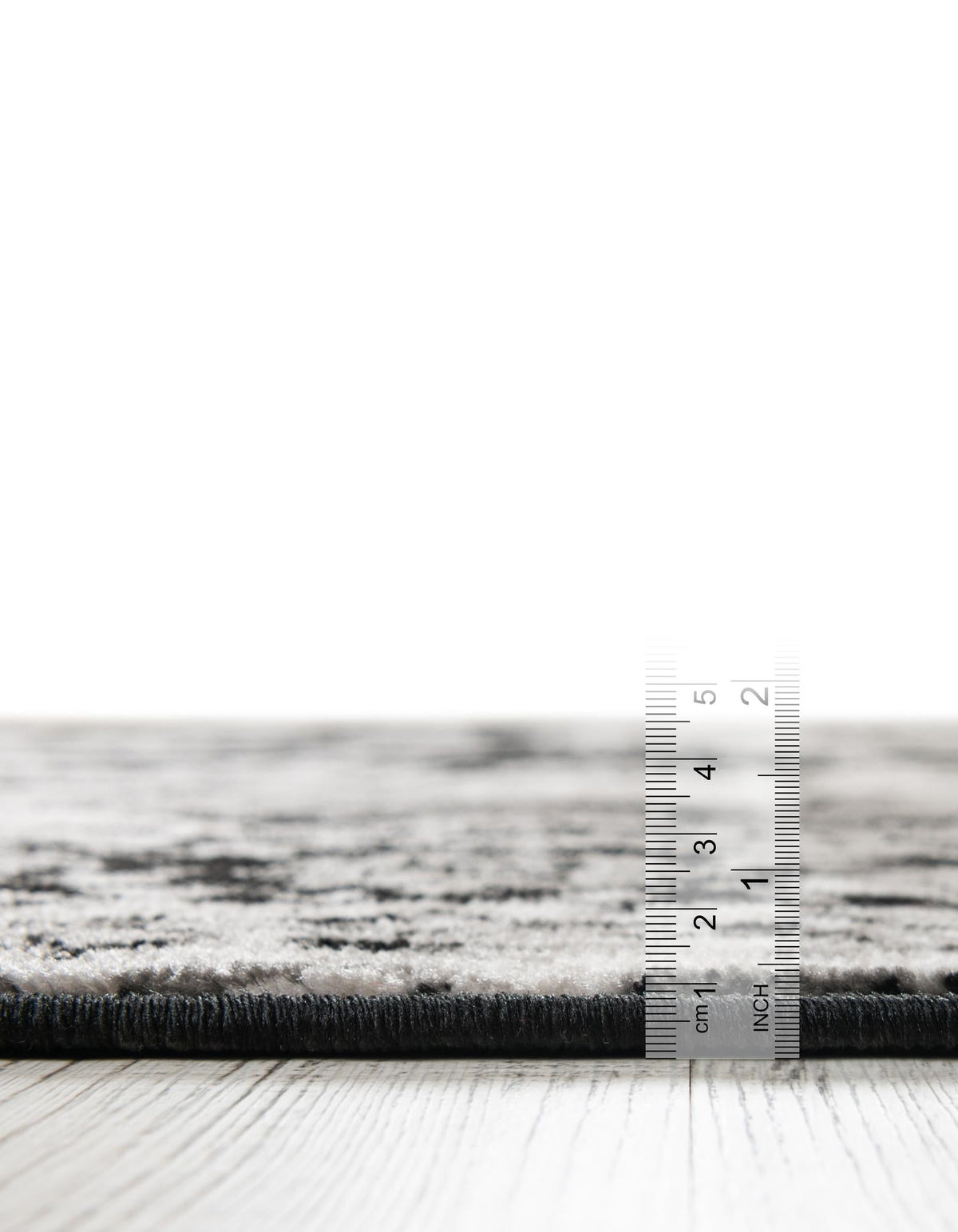 Sofia Salle Garnier Black & Ivory Area Rug | manufacturer source supplemental photo 3214654_detail_1_pile.jpg
