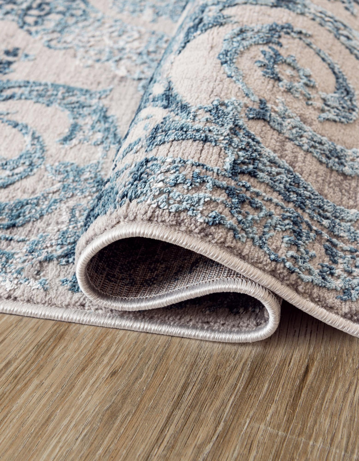 Finsbury Diana Ivory & Blue/Gray Area Rug | Verified same-design supplier original image 26