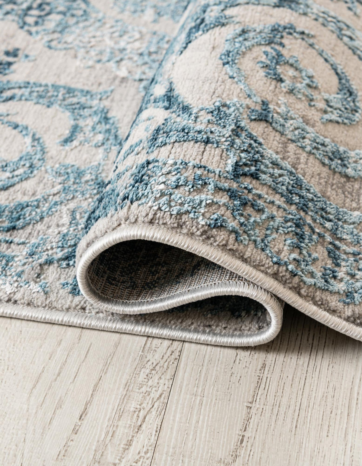 Finsbury Diana Ivory & Blue/Gray Area Rug | Verified same-design supplier original image 31