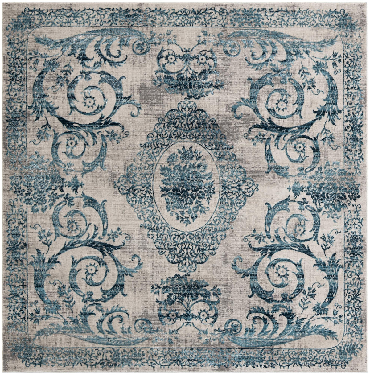 Finsbury Diana Ivory & Blue/Gray Area Rug | Verified same-design supplier original image 18