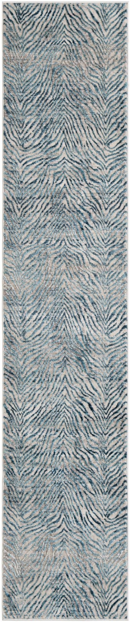 Finsbury Meghan Blue & Ivory Area Rug | Manufacturer additional original detail or rug view