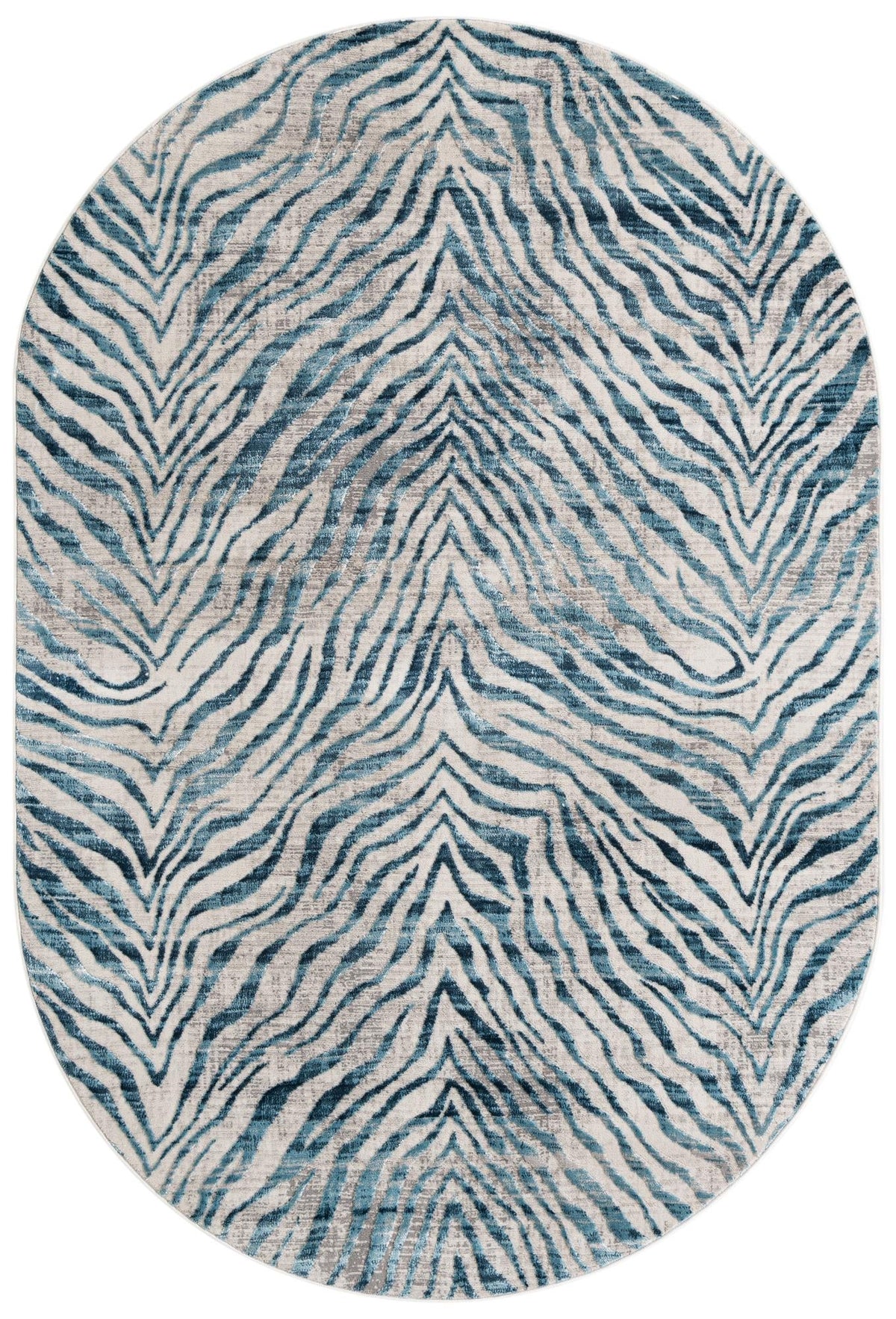 Finsbury Meghan Blue & Ivory Area Rug | Manufacturer additional original detail or rug view