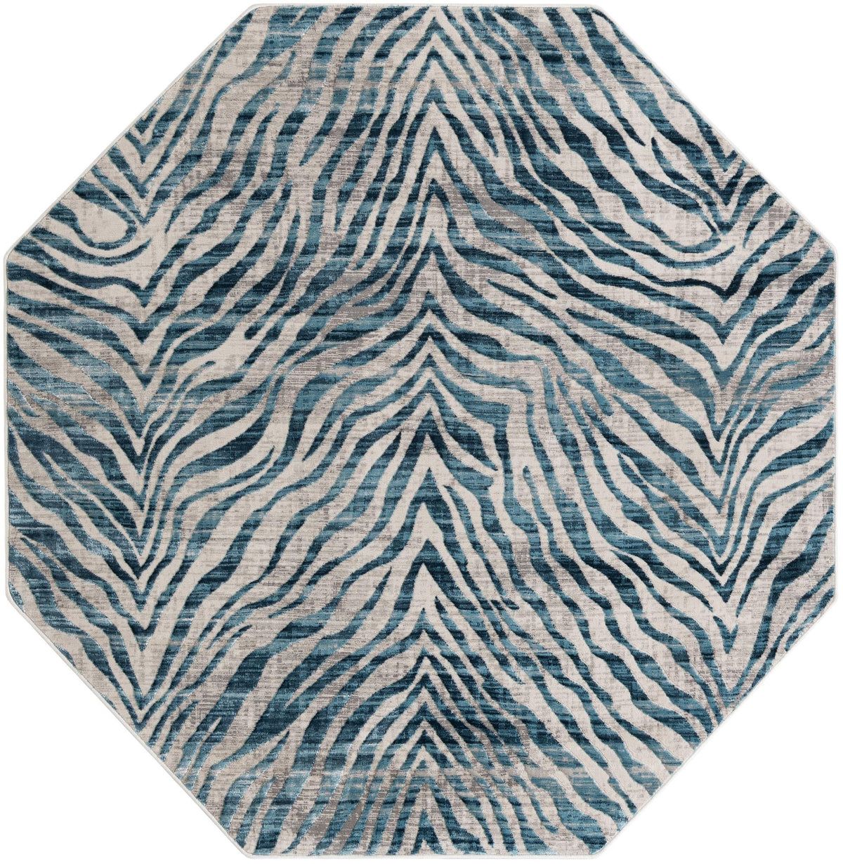 Finsbury Meghan Blue & Ivory Area Rug | Manufacturer additional original detail or rug view