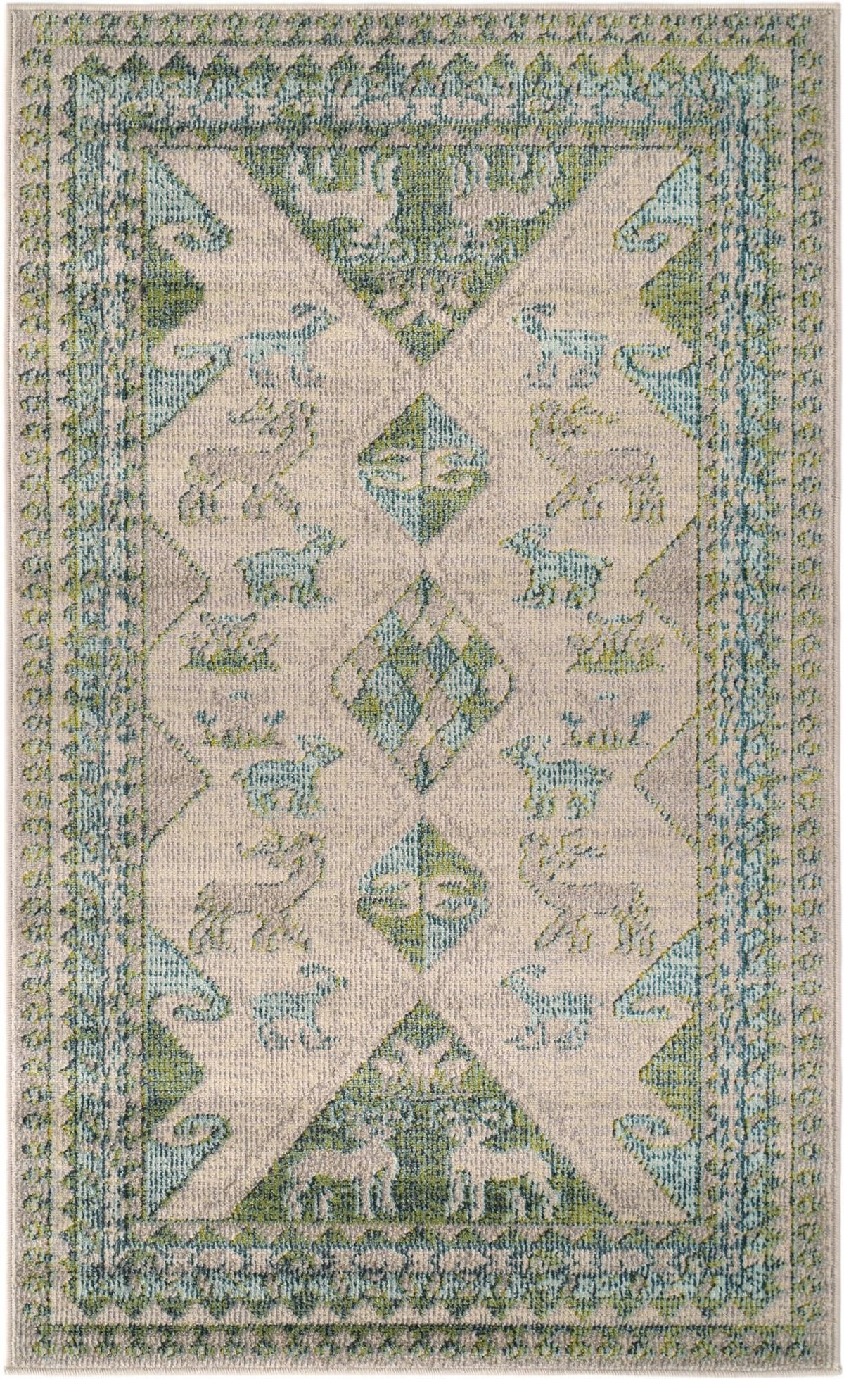 Sedona Cuyahoga Green & Gray Area Rug | Original supplier photo 19