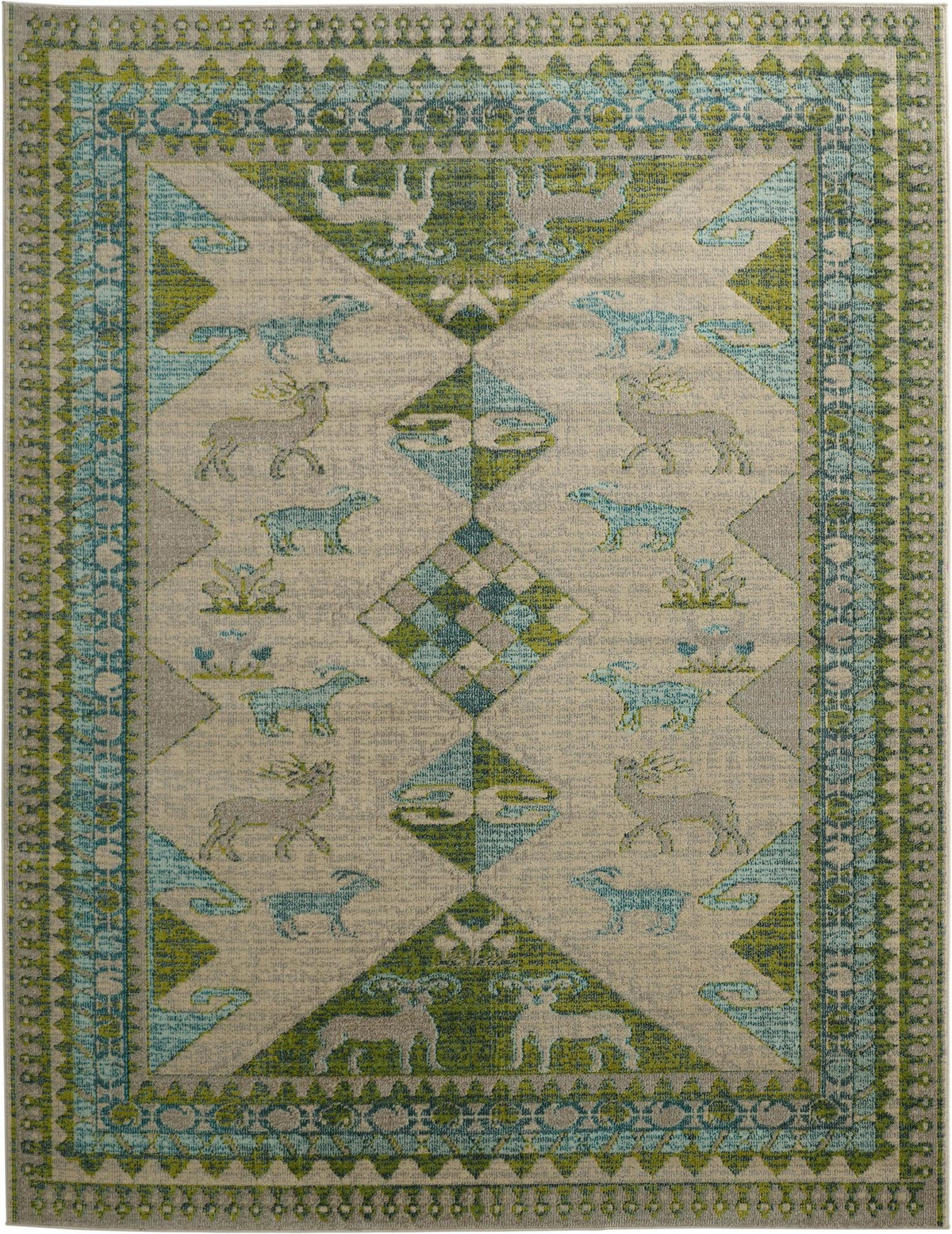 Sedona Cuyahoga Green & Gray Area Rug | Original supplier photo 21