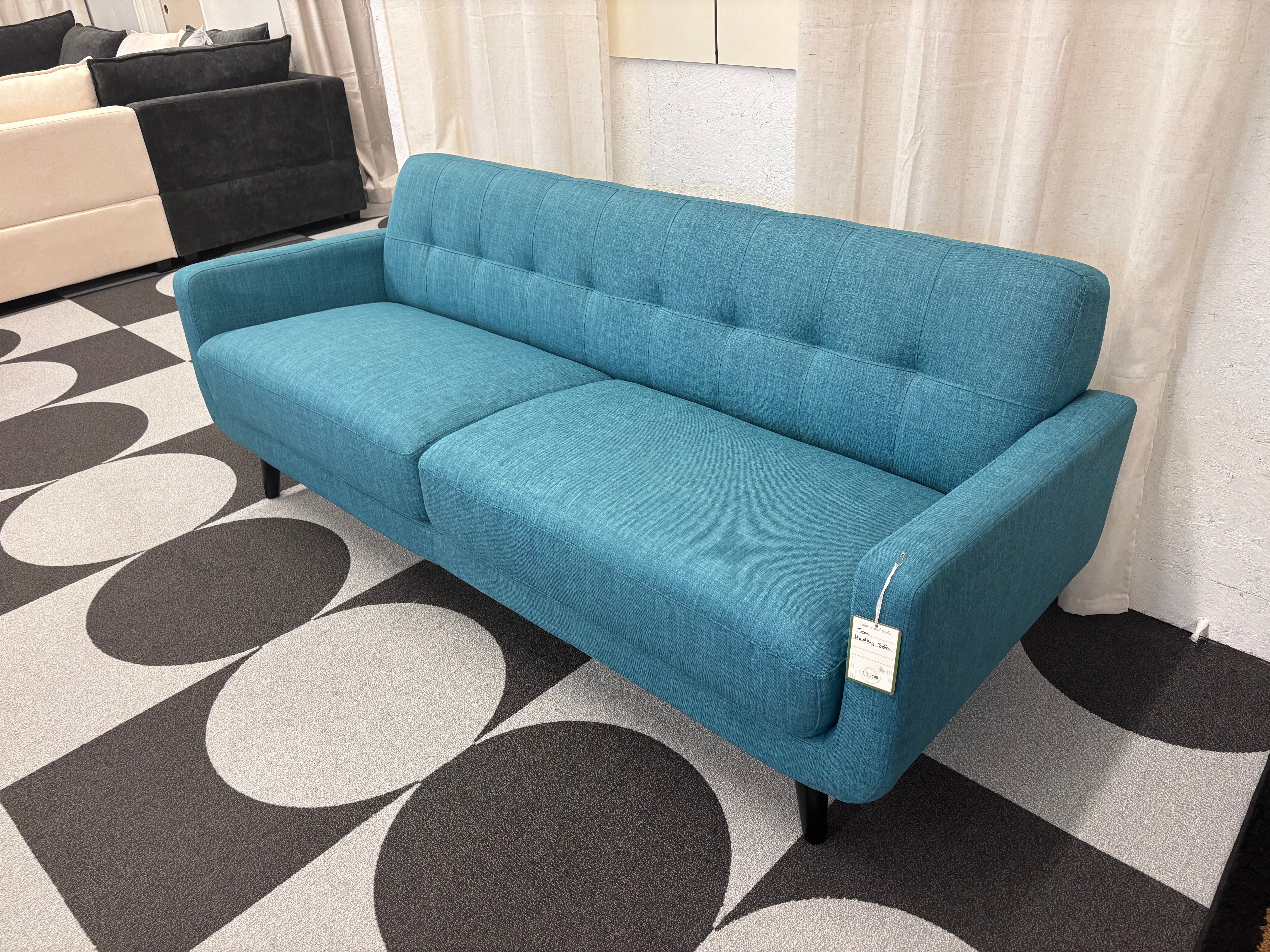 Teal Hadley Sofa