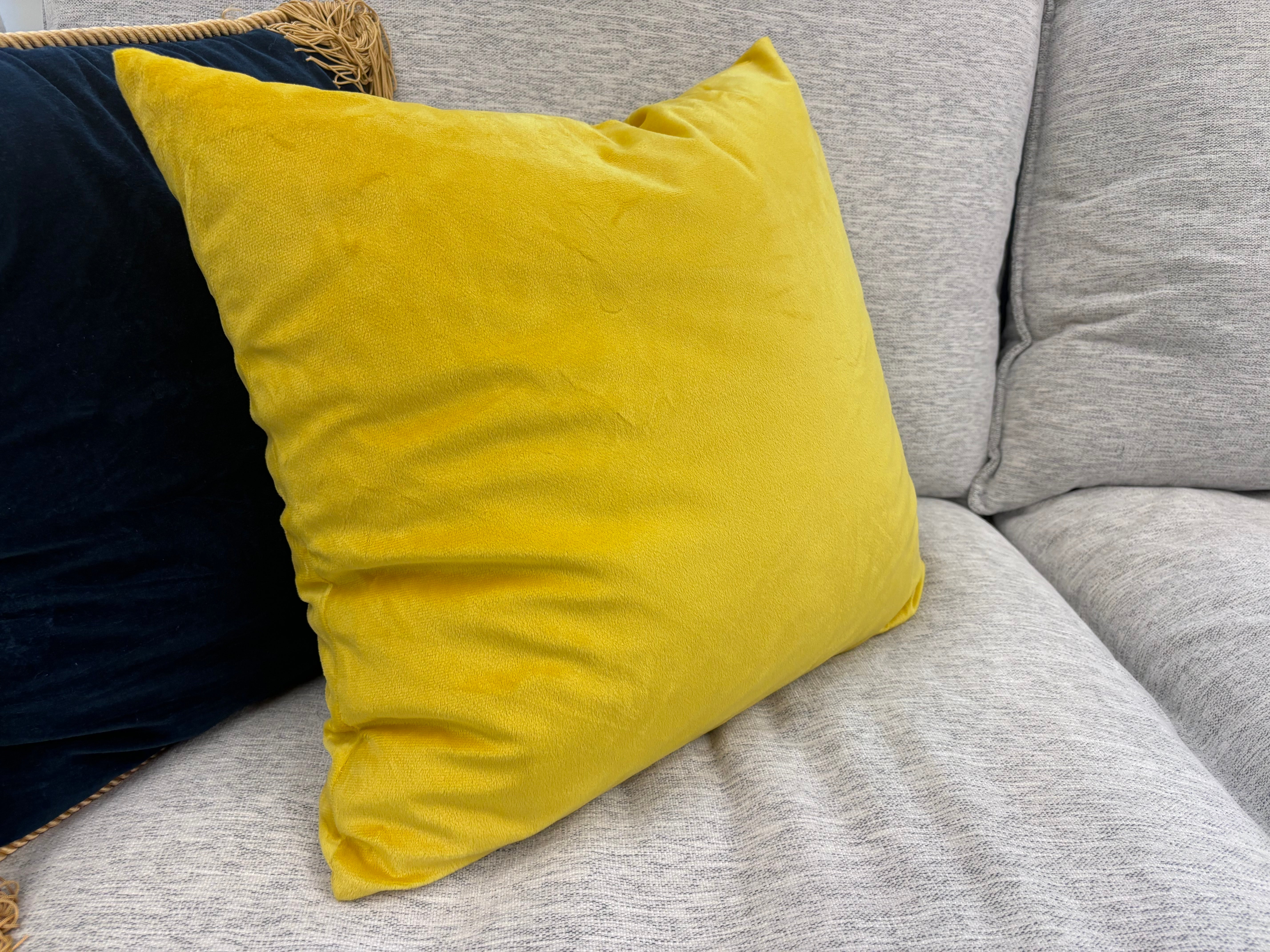 Gold Velvet Pillow
