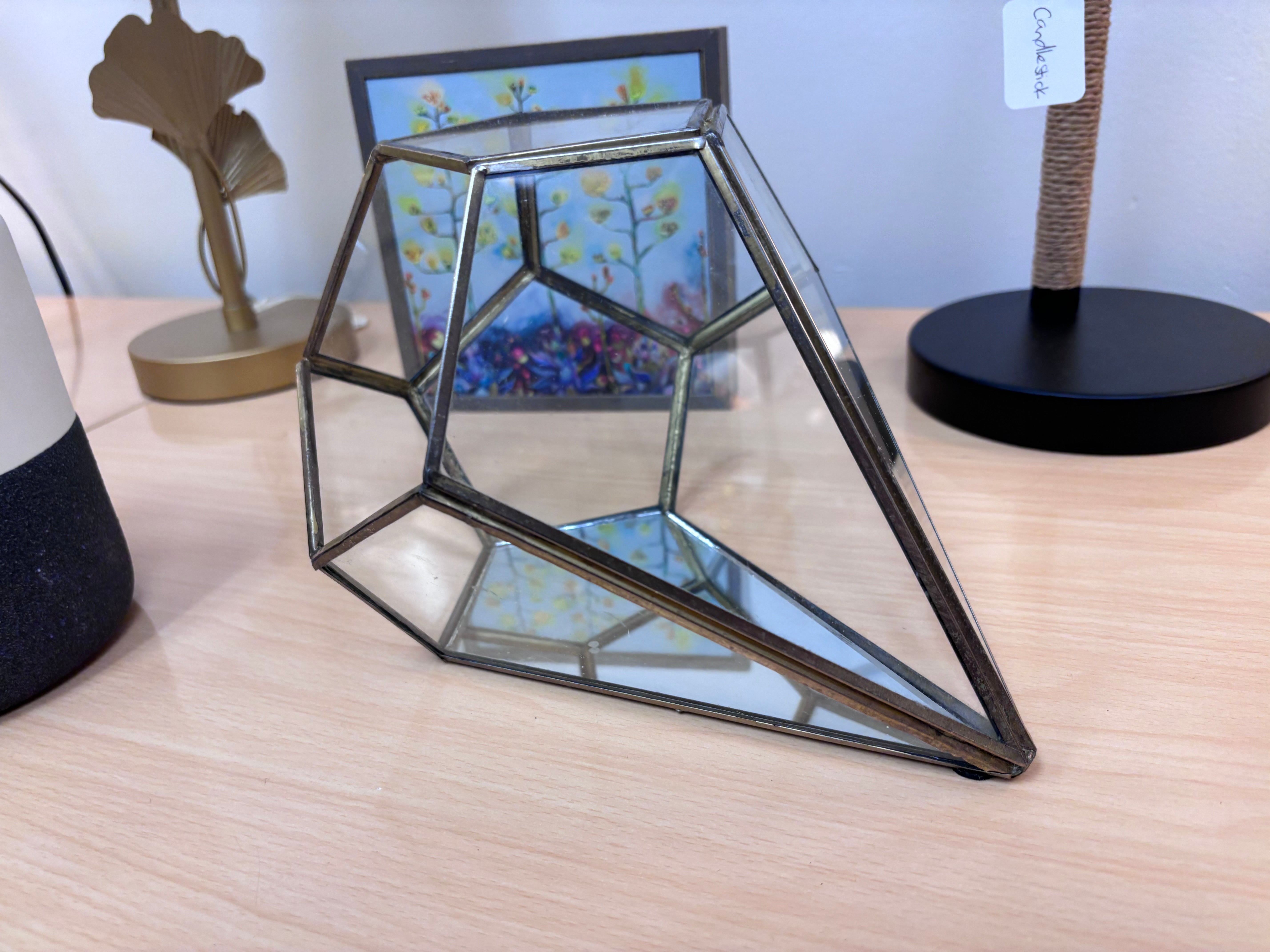 Glass Style Terrarium - Reclaimed Elegance