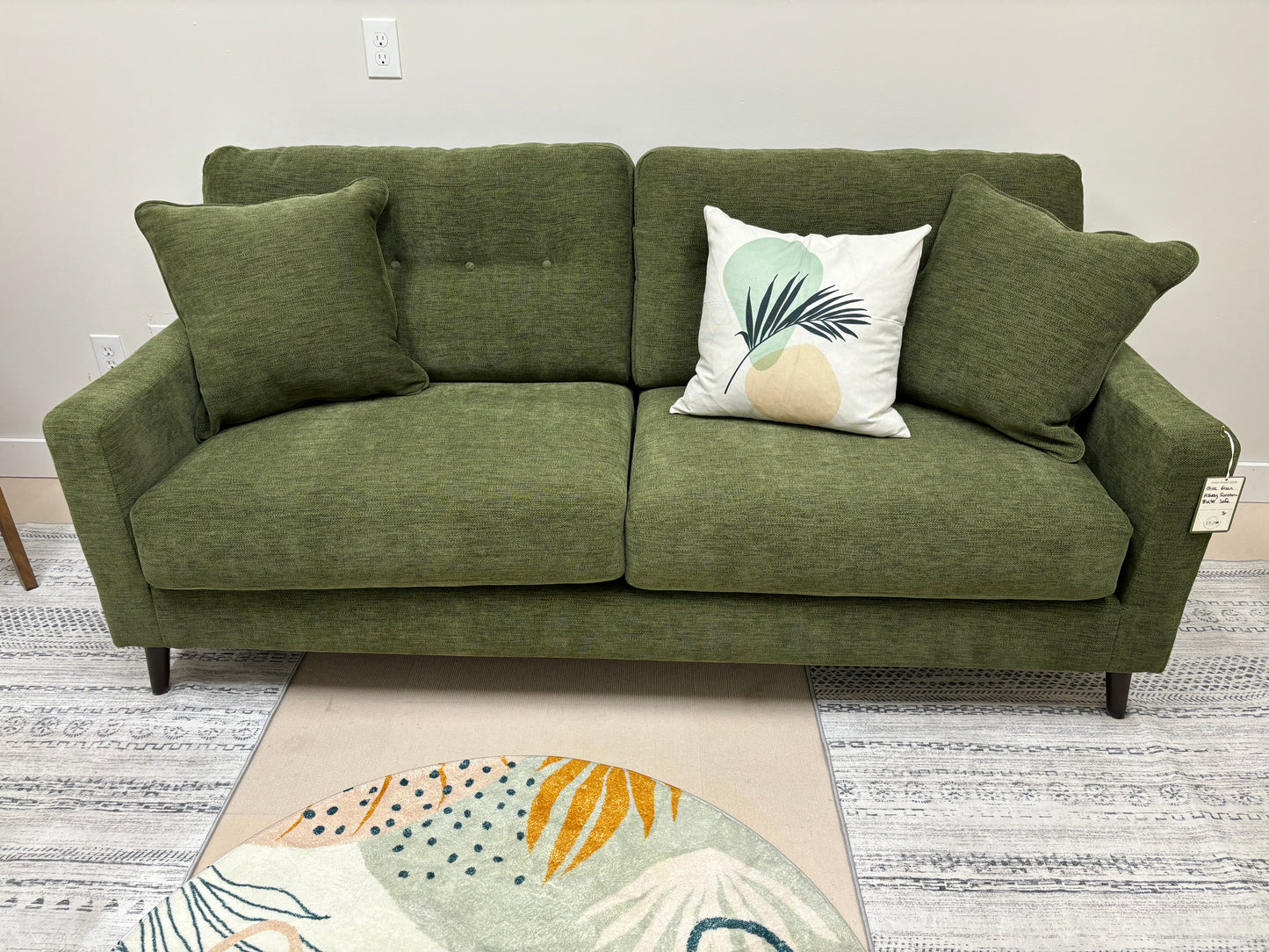 Olive Green Ashley Furniture Bixler Sofa