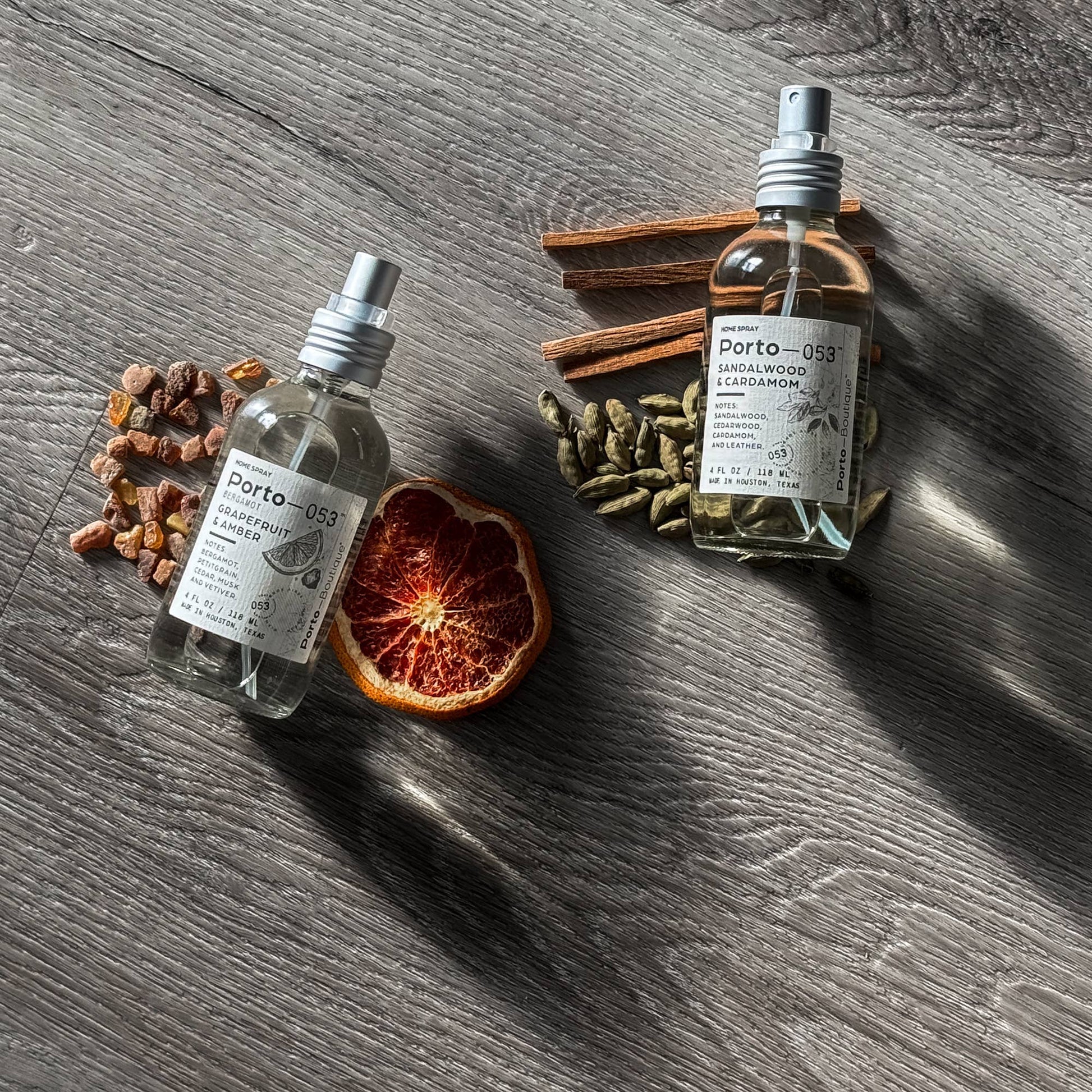Bergamot, Grapefruit & Amber Porto 053 Home & Linen Mist - Reclaimed Elegance