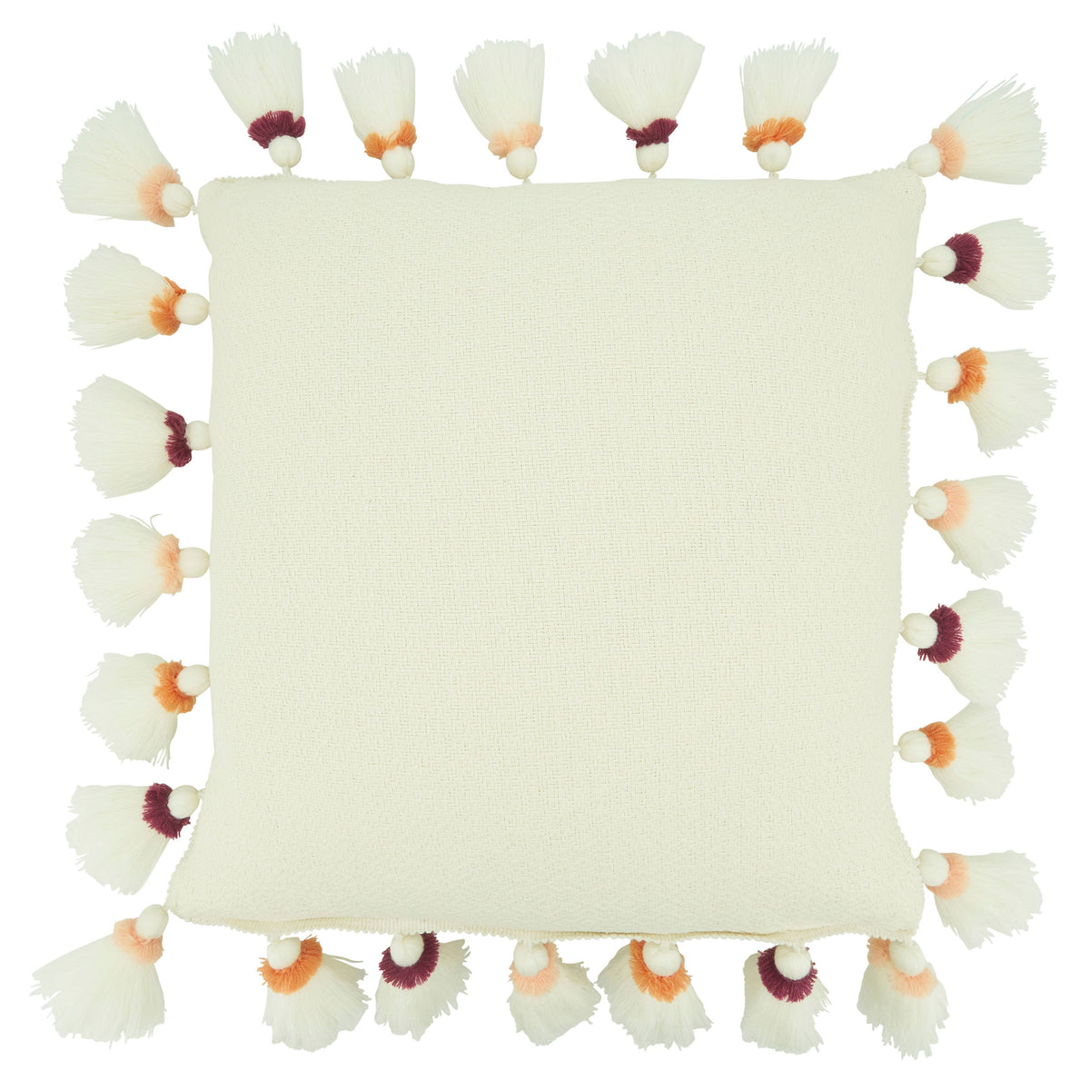 Tassel Design Throw Pillow 18"