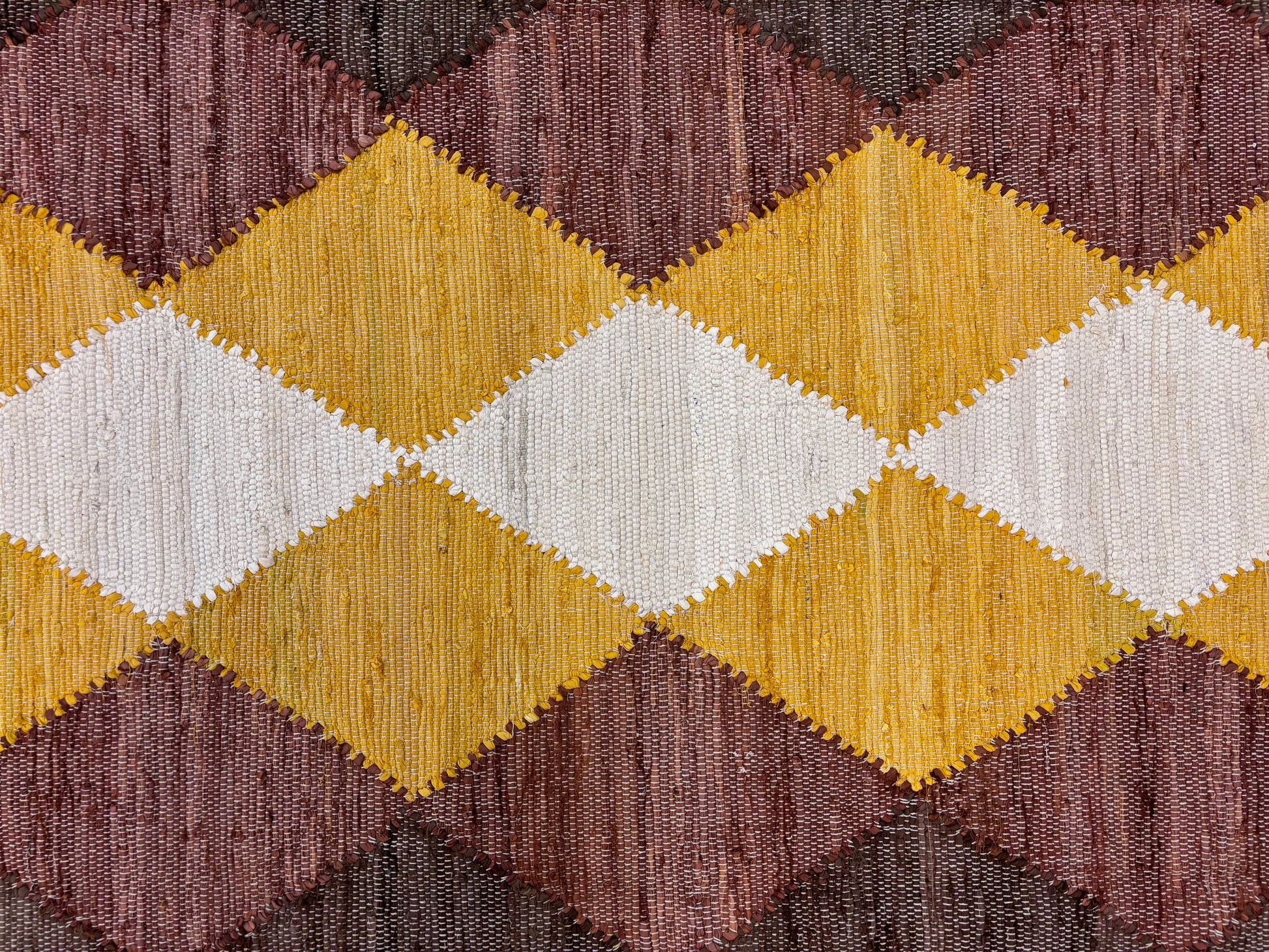 MCM Style 8 x 10' Chindi Cotton Rectangle Rug - Reclaimed Elegance