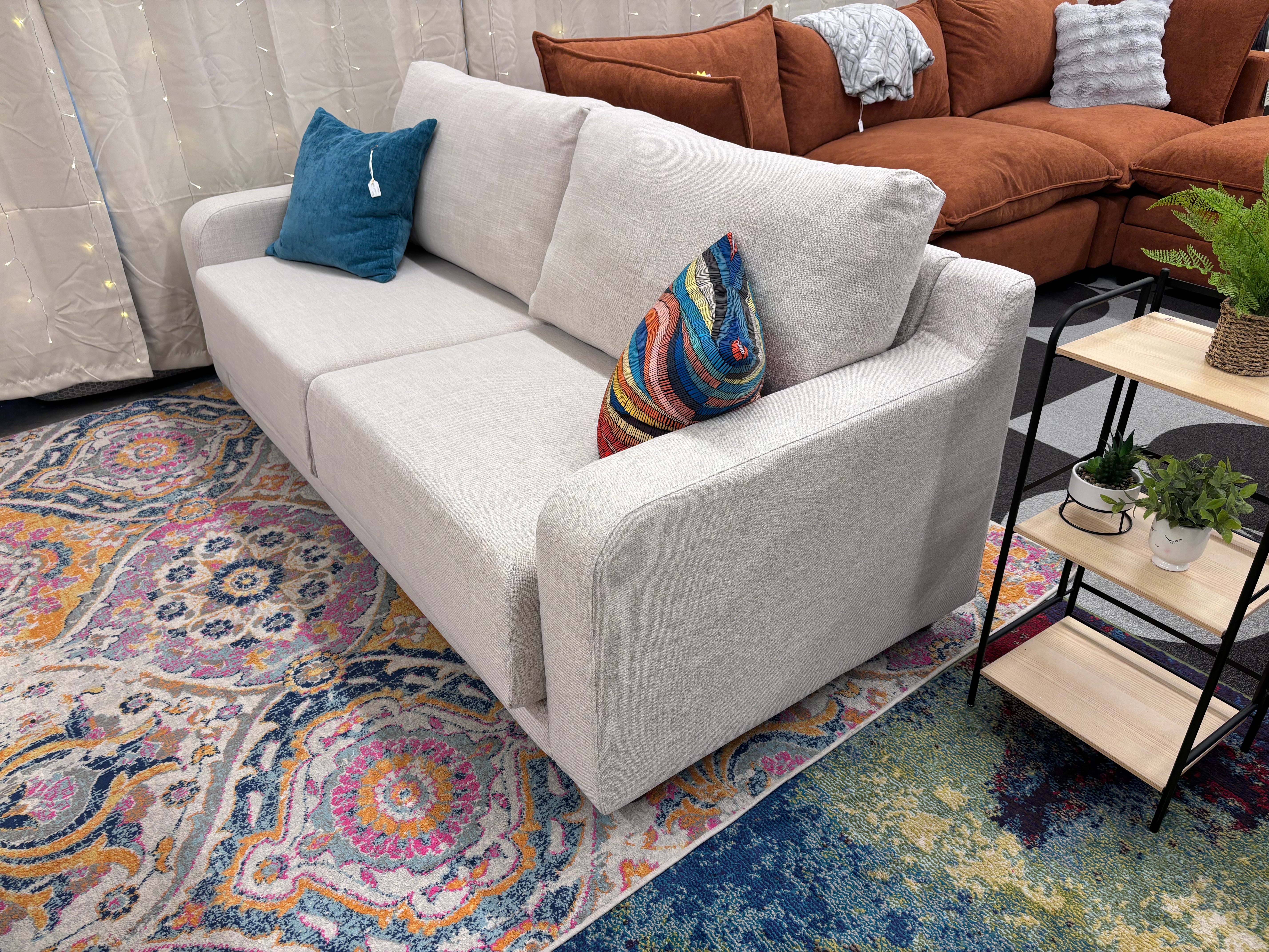 Effie Linen Better Homes & Gardens Owen Sofa - Reclaimed Elegance