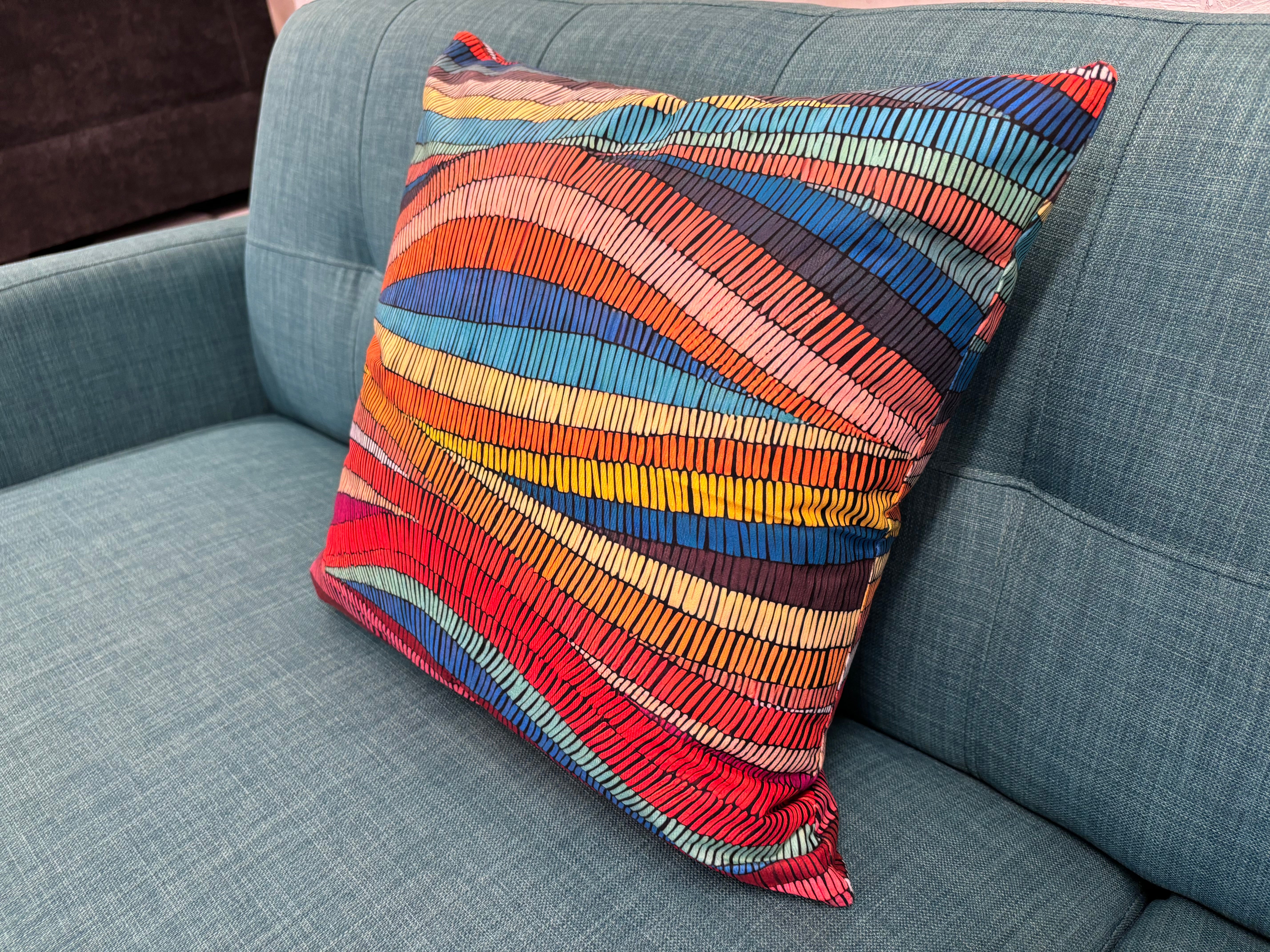 Rainbow Craze Style Pillow