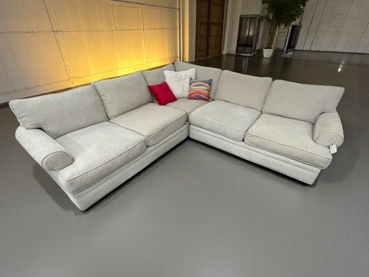 Beige Cindy Crawford  L Shape Sectional