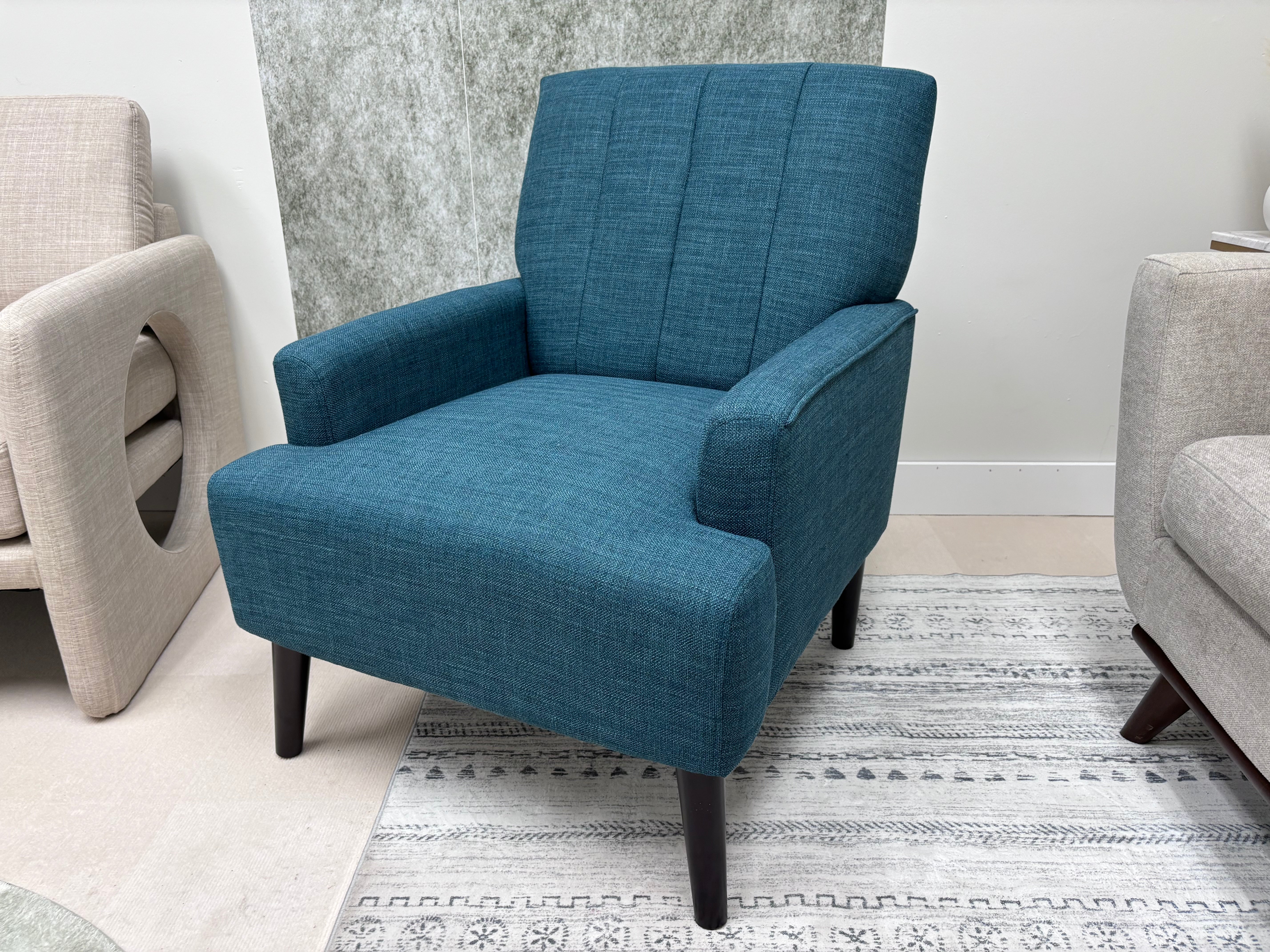 Teal Kiwi Armchair