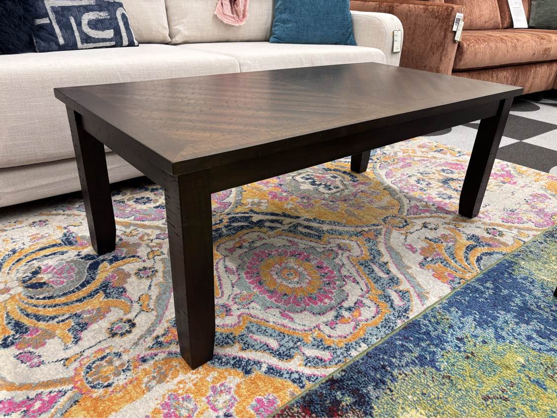 Farmhouse Walnut Jax Coffee & End Table Set - Reclaimed Elegance