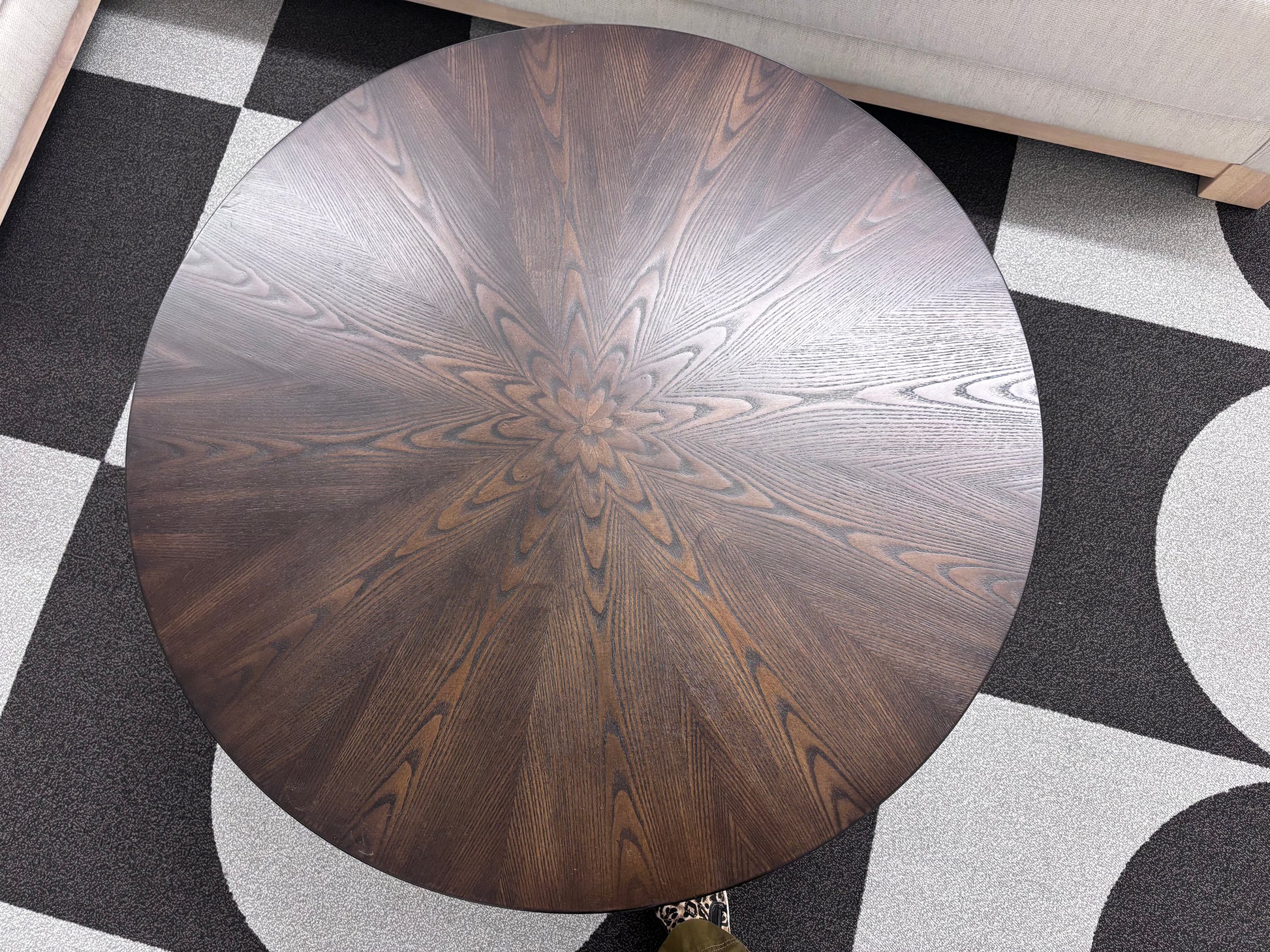 Spiral Terri Coffee Table - Reclaimed Elegance