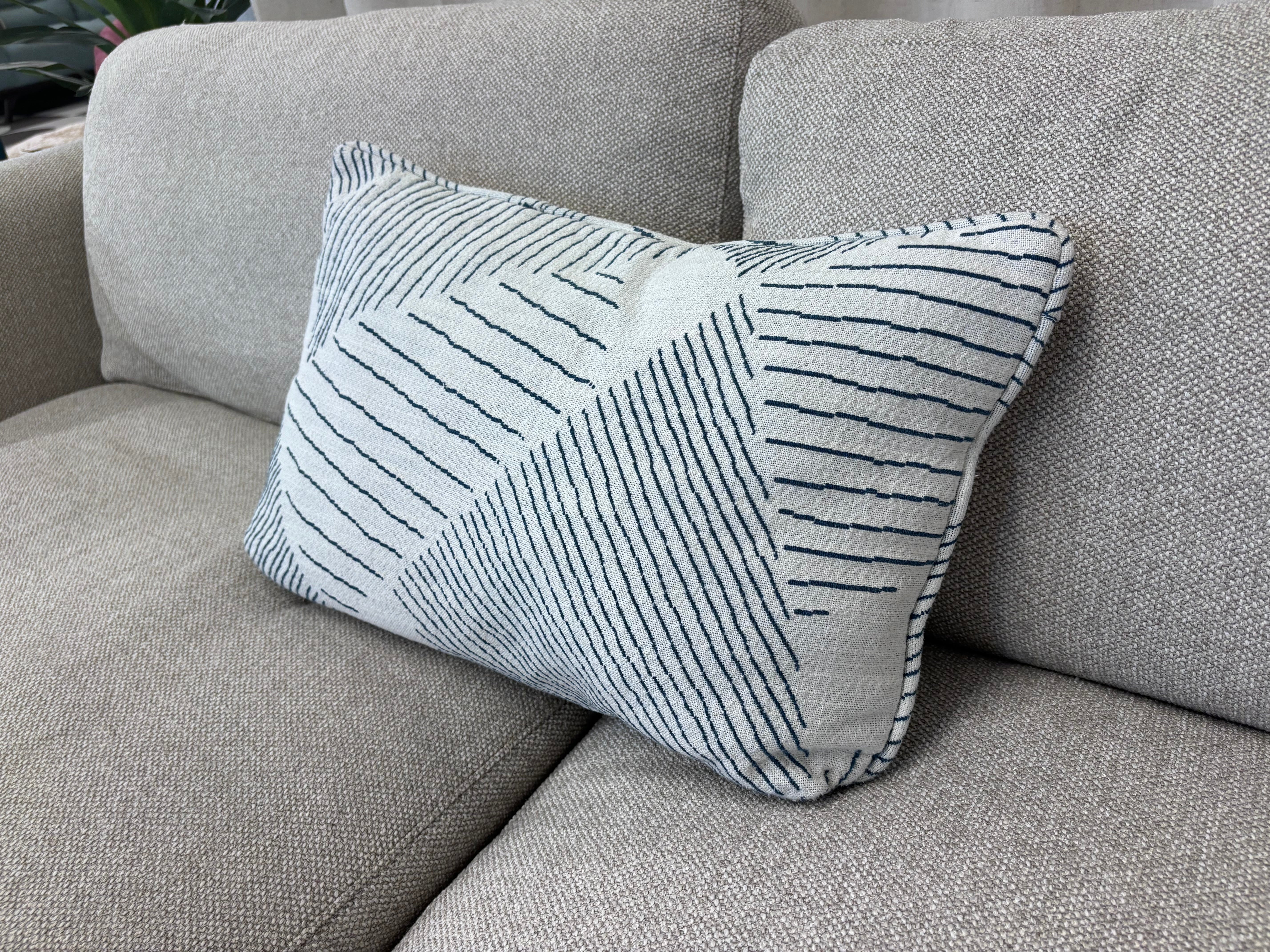 Triangle Stripes Pillow