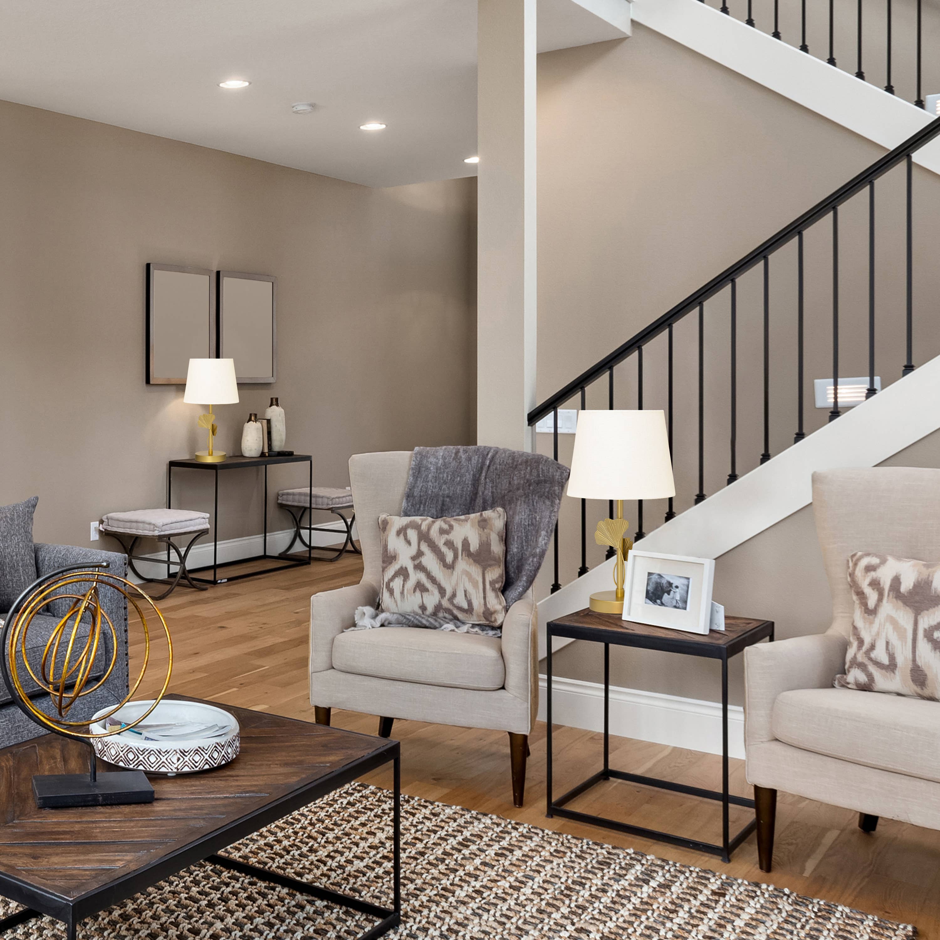 Gold Arella Table Lamp - Reclaimed Elegance