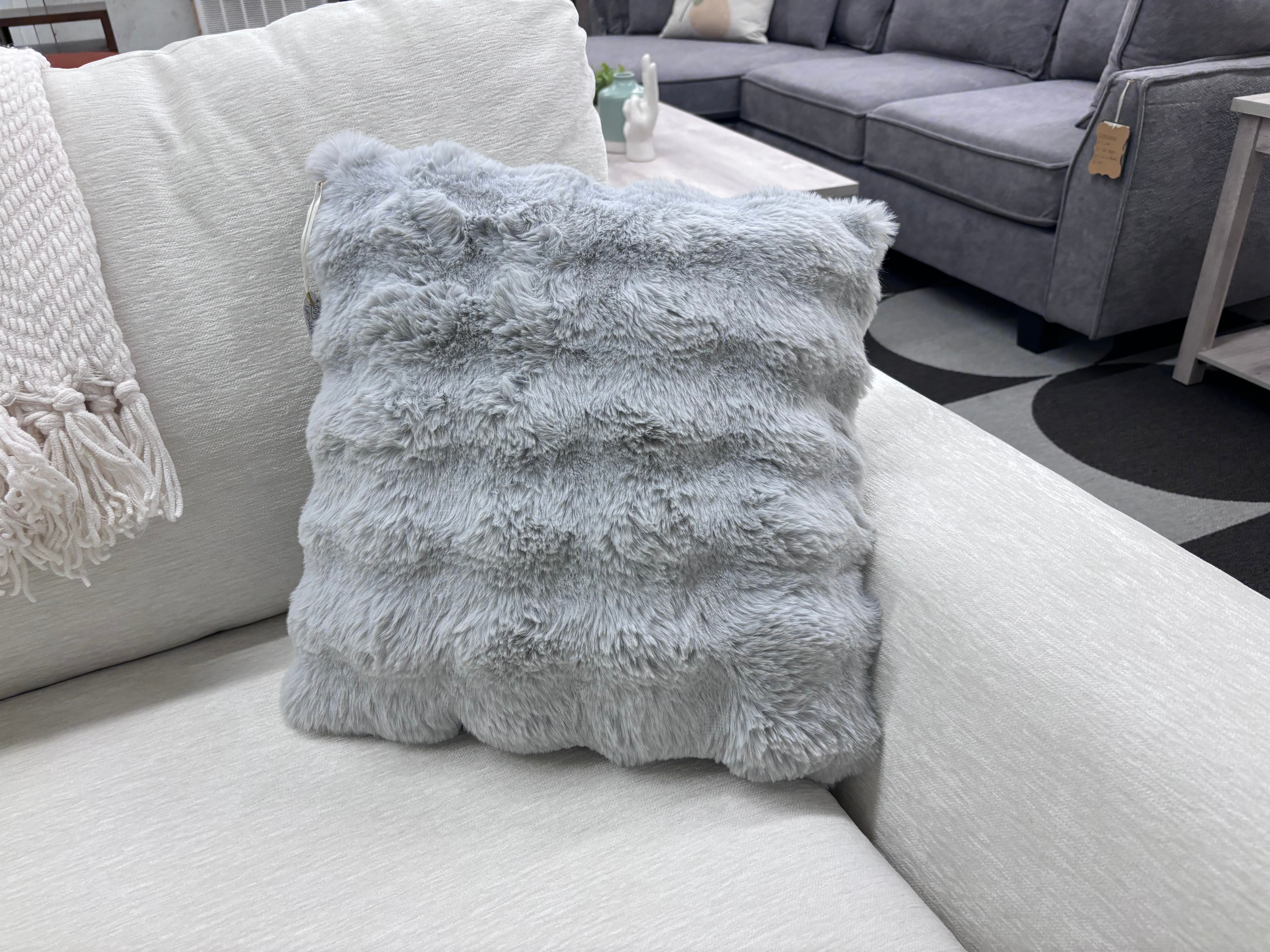Fluffy Waffle Pattern Pillow - Reclaimed Elegance
