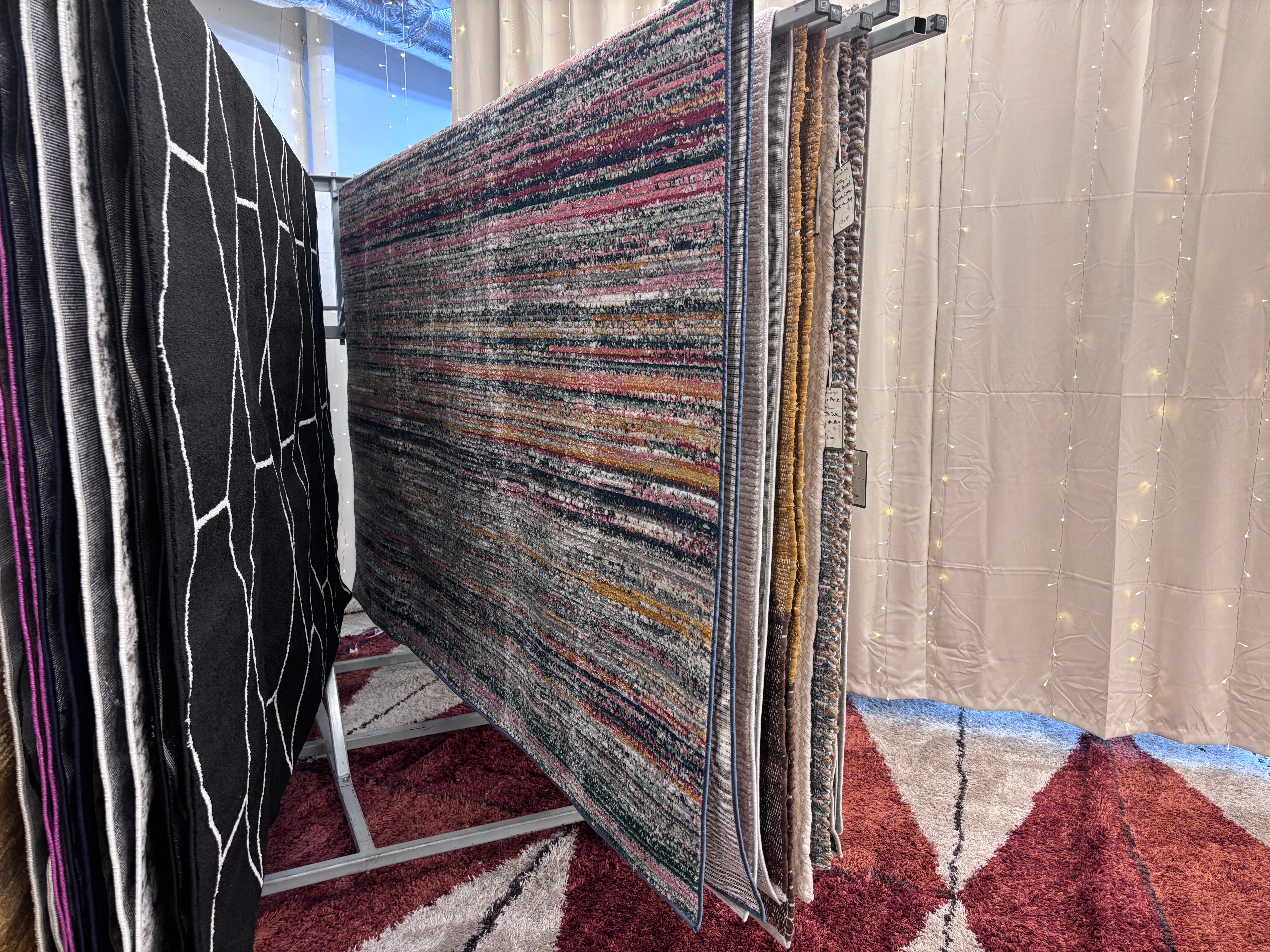 Rianbow 7'10x10' Gemstone Rectangle Rug