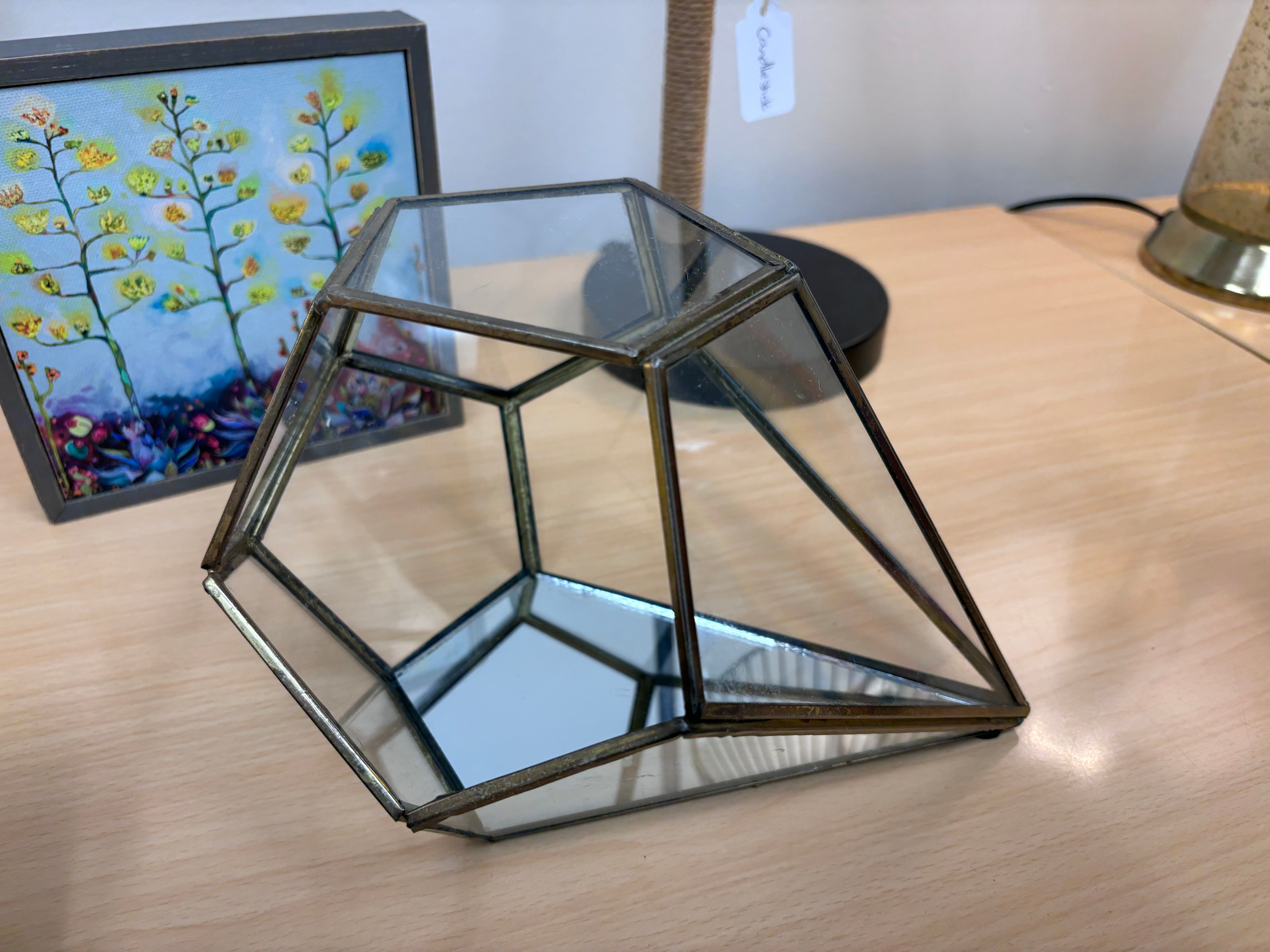 Glass Style Terrarium - Reclaimed Elegance