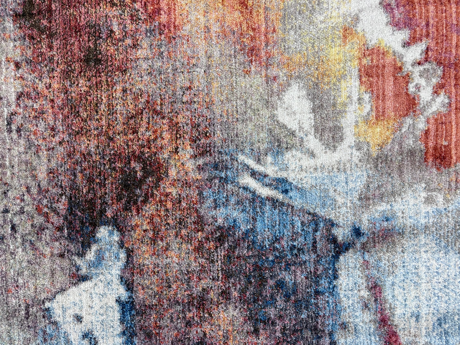 Paint Splatter 8 x 11' Jill Zarin Downtown Rectangle Rug - Reclaimed Elegance