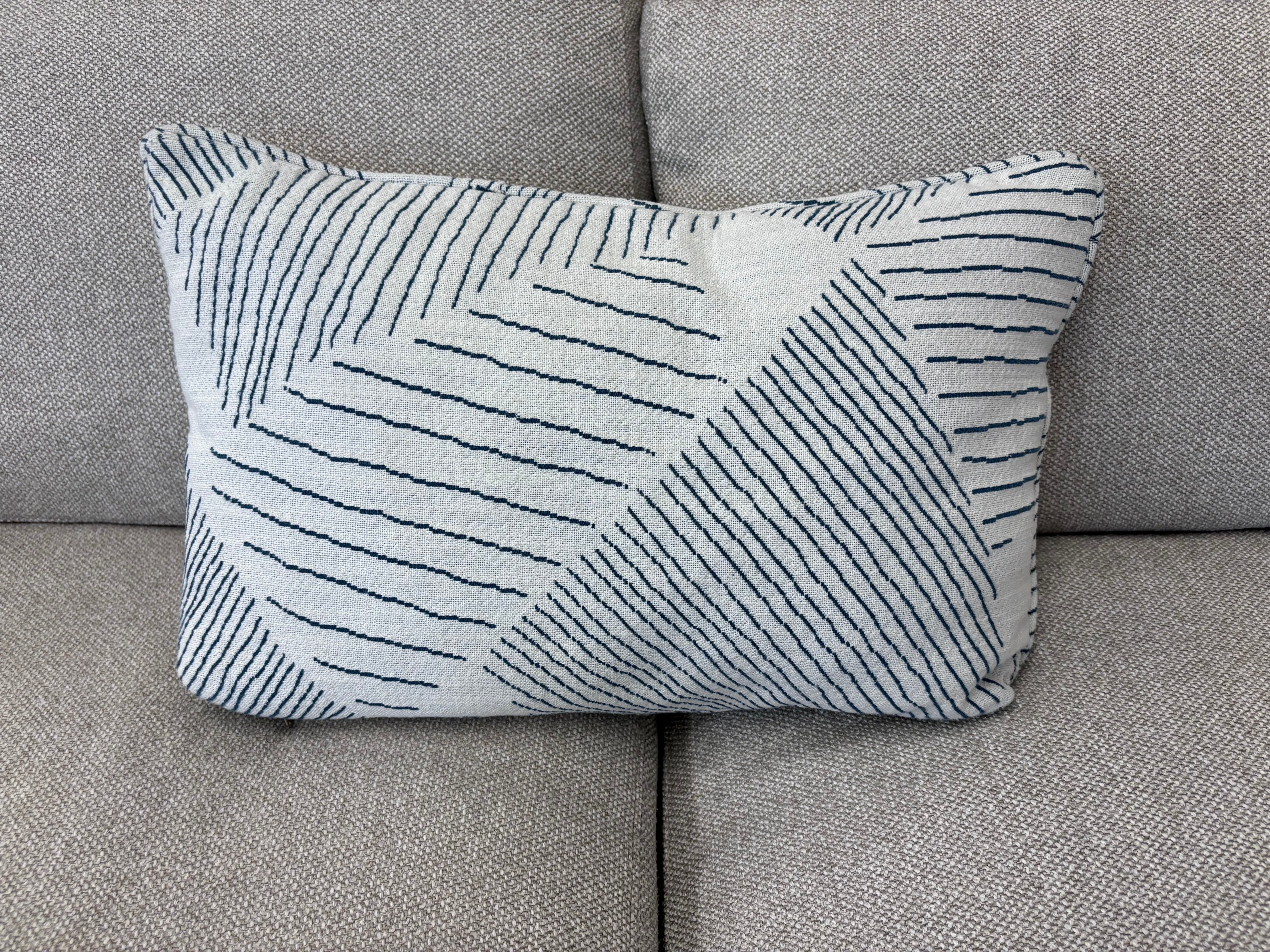 Triangle Stripes Pillow