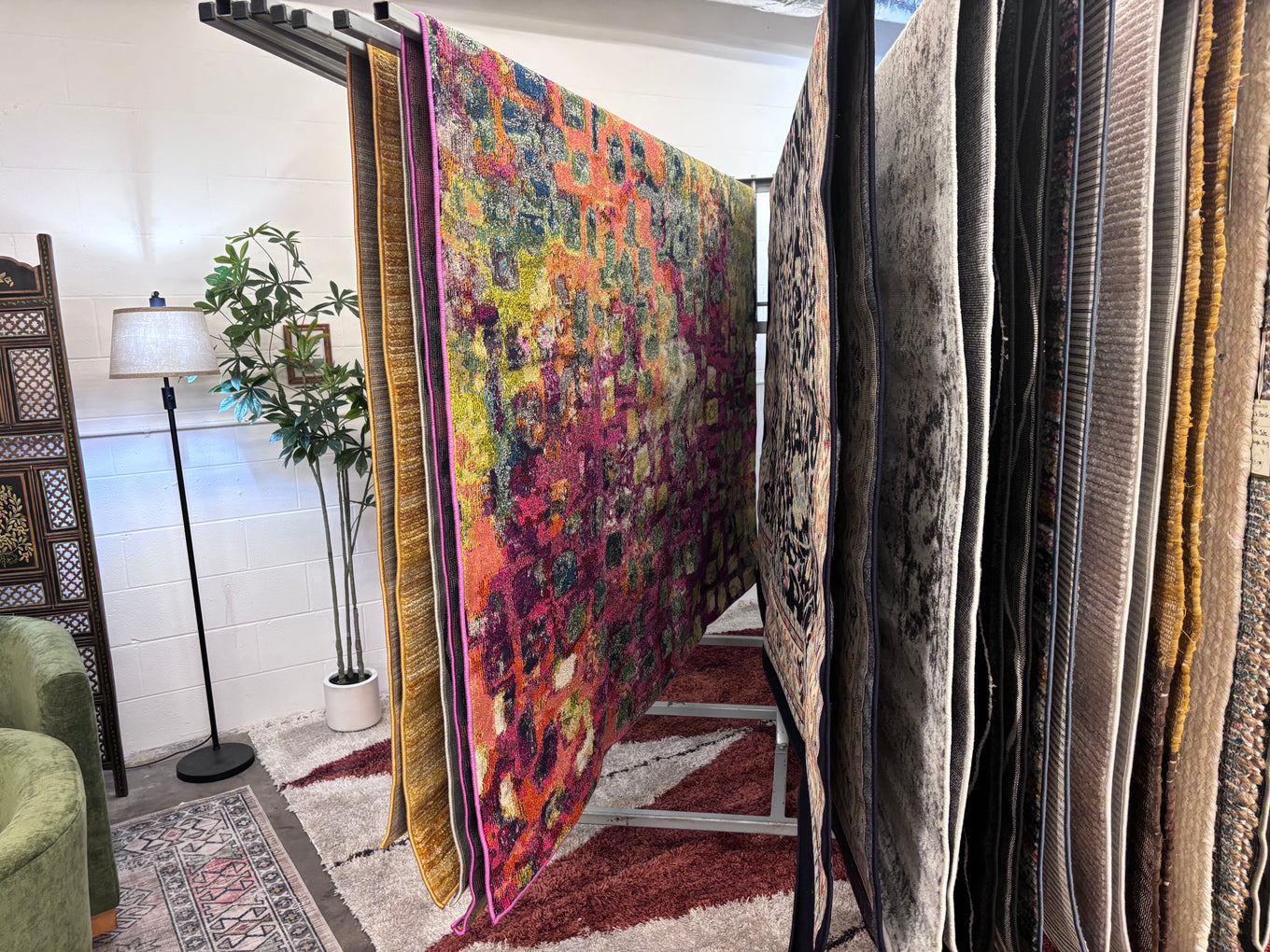 Rainbow 7'10x10' Jardin Rectangle Rug - Reclaimed Elegance