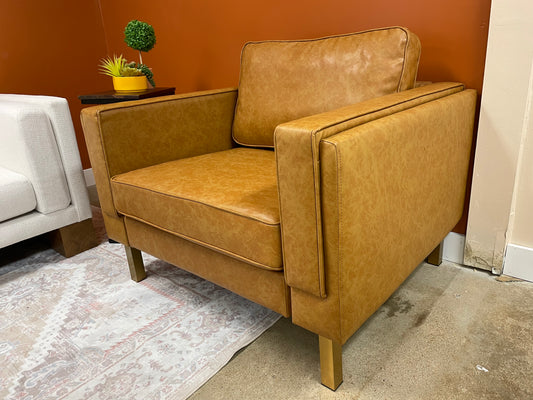 Vegan Leather Albany Armchair