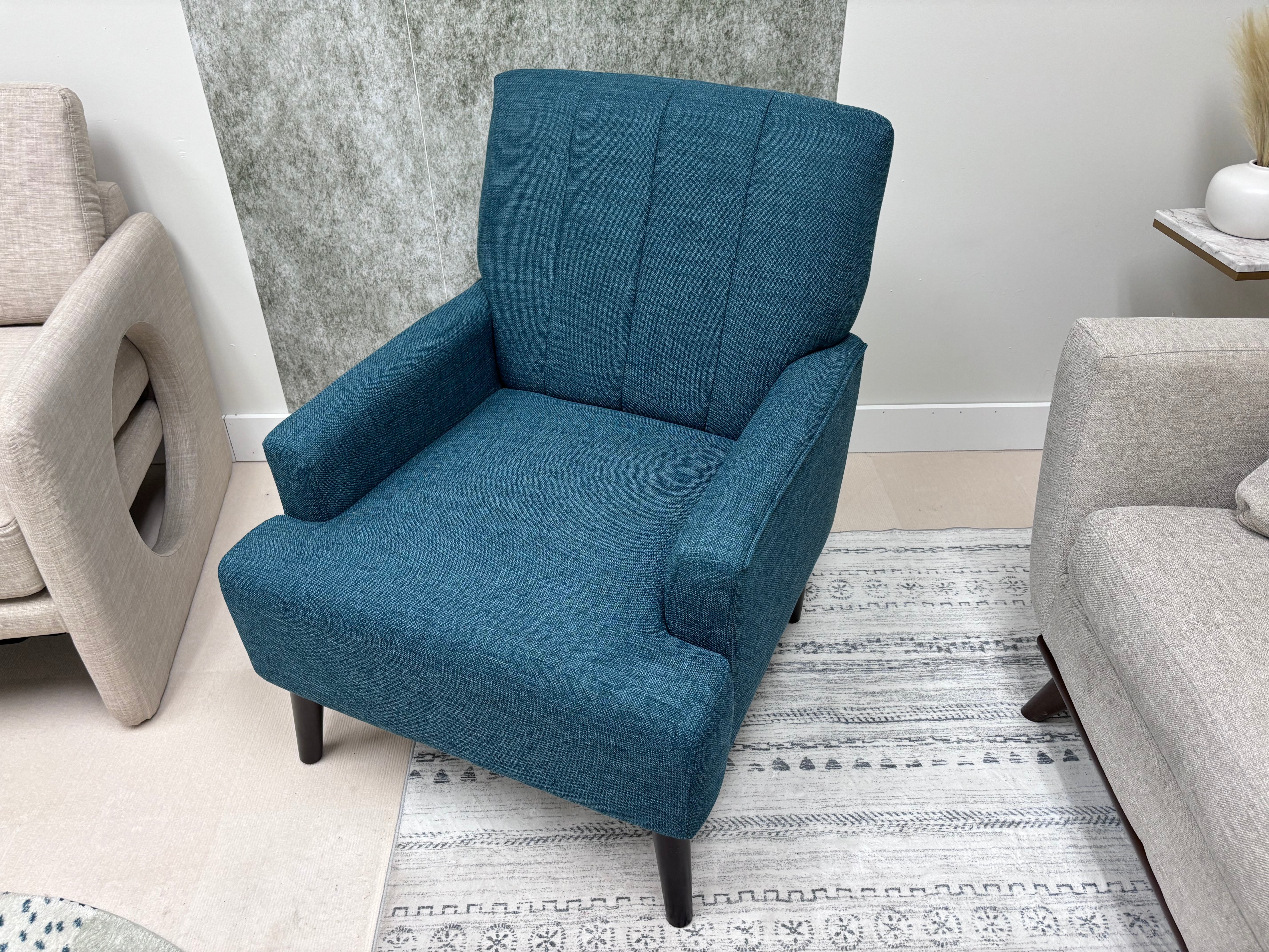 Teal Kiwi Armchair