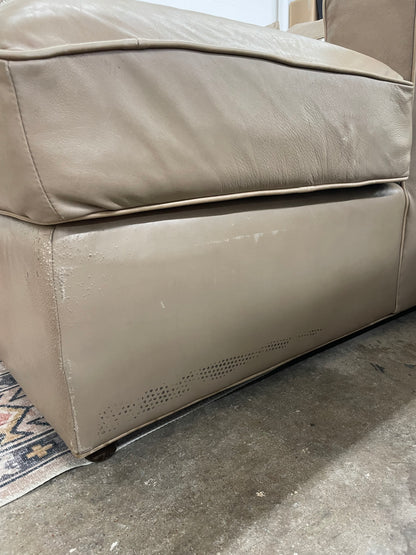 Leather Norwalk Right-Facing Chaise Sectional