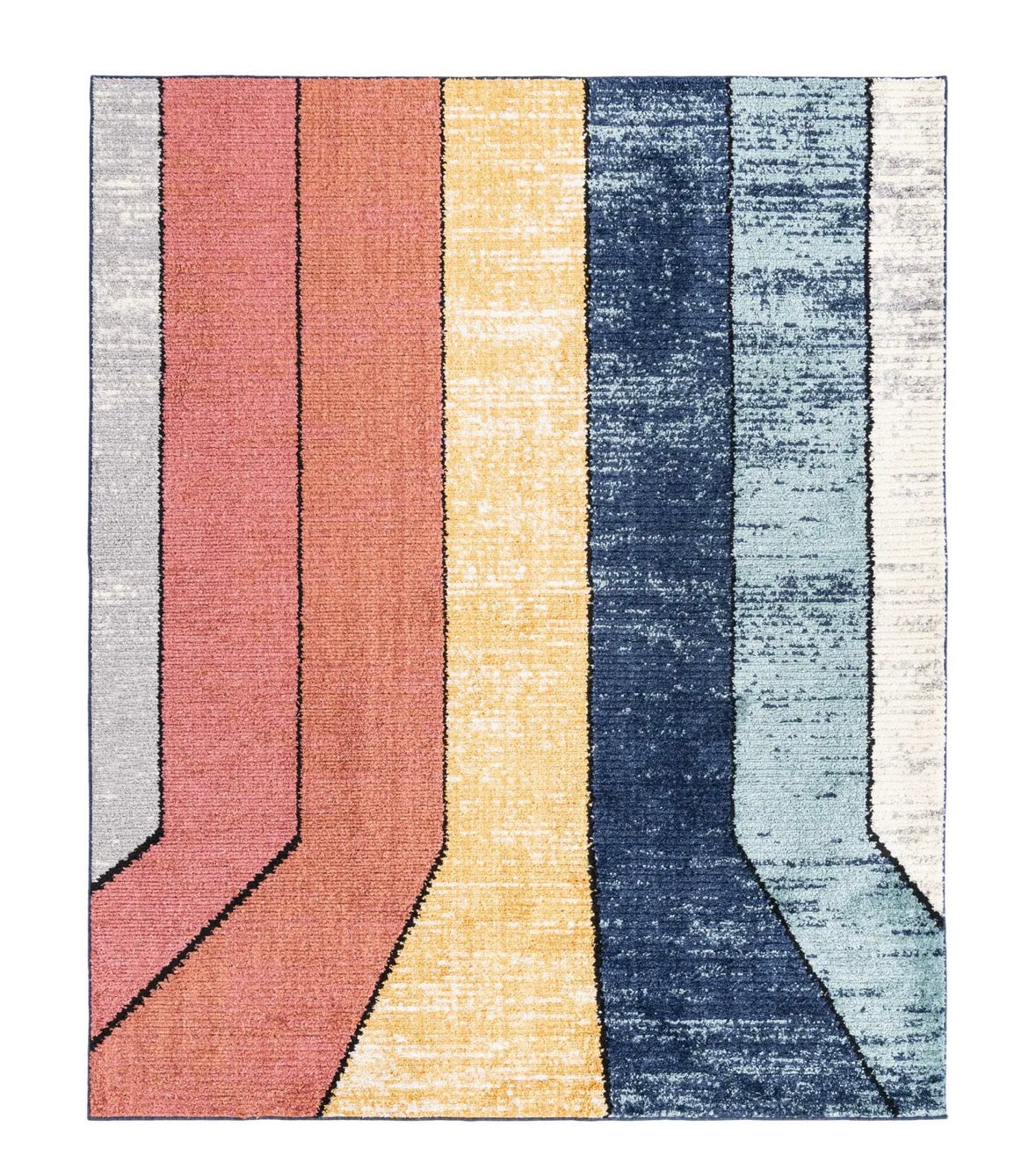 Multi 7'10x10' Tagine Rectangle Rug - Reclaimed Elegance