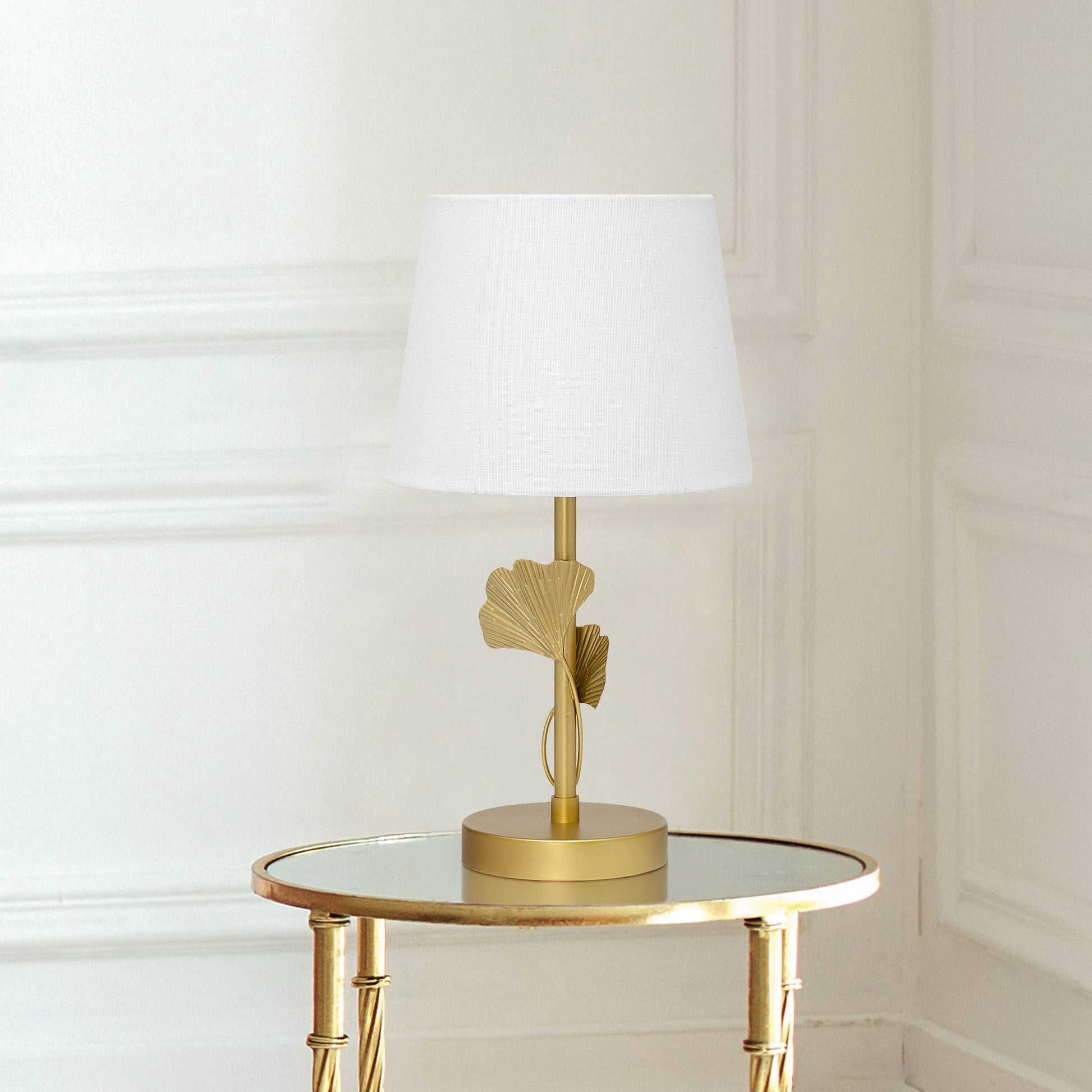 Gold Arella Table Lamp - Reclaimed Elegance