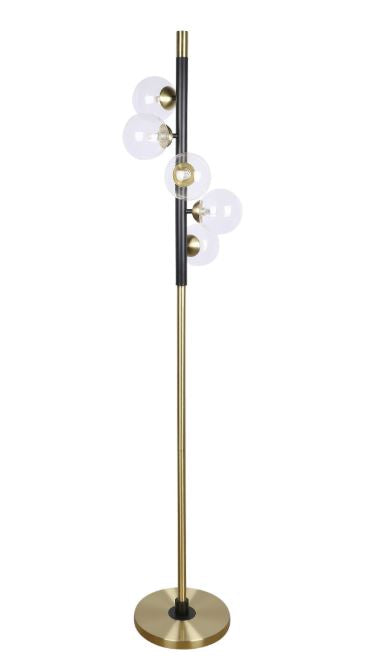 Luminous Orbit Metal Floor Lamp