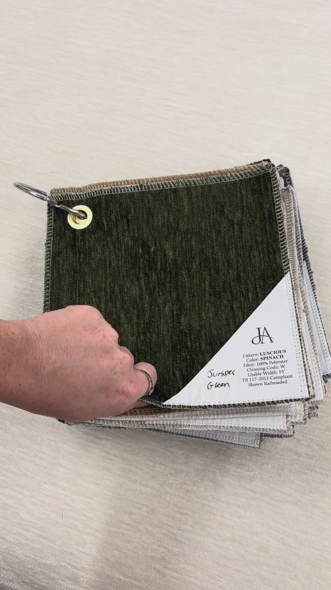 Load video: Custom Beaman 3 Piece Chaise Sectional