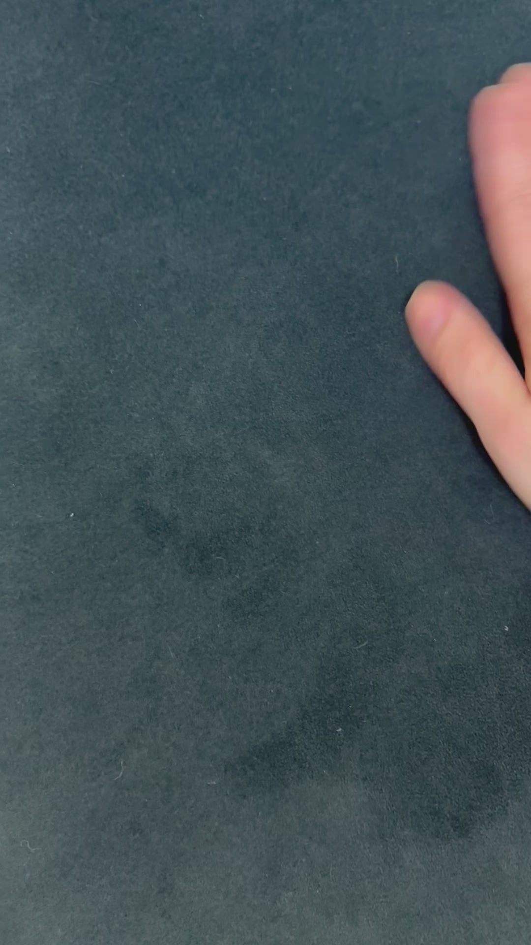 Load video: Denim Blue Velvet Article Ceni Loveseat