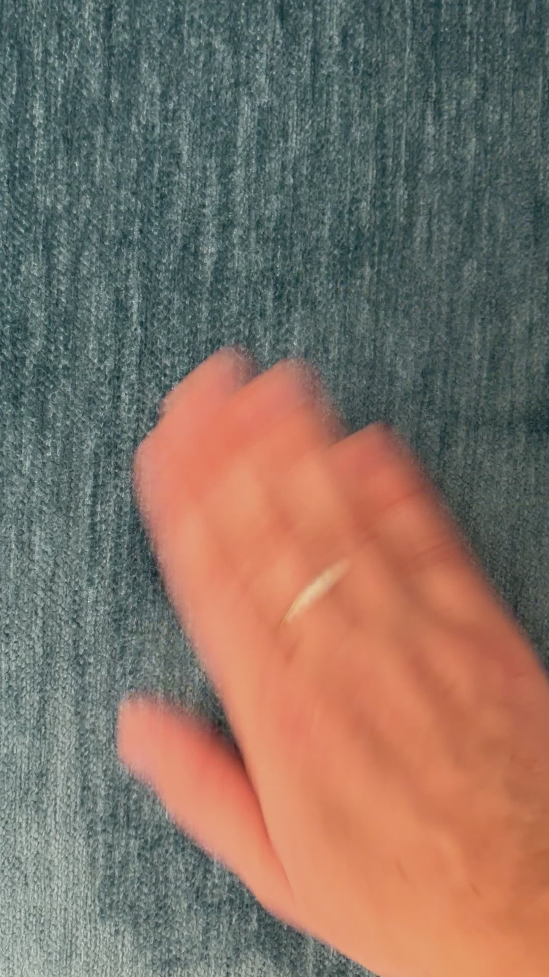 Load video: Teal Harpeth Chaise Sectional