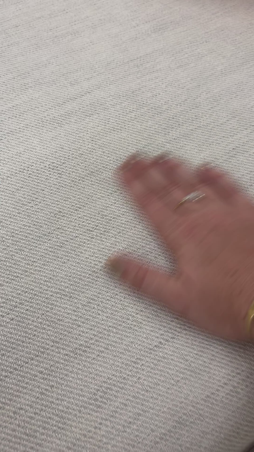 Load video: Pearl Icon Crate &amp; Barrel Gather Left-Facing Chaise Sectional